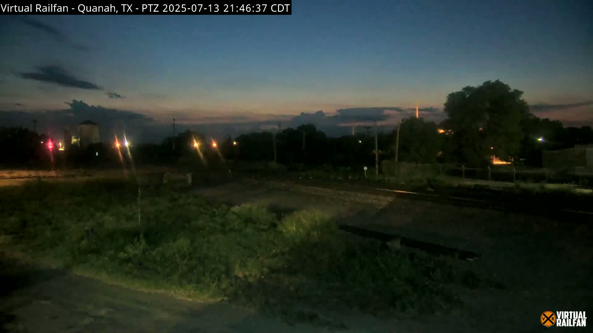 Quanah Railroad Crossing Live Cam - Quanah, Hardeman, Texas, USA