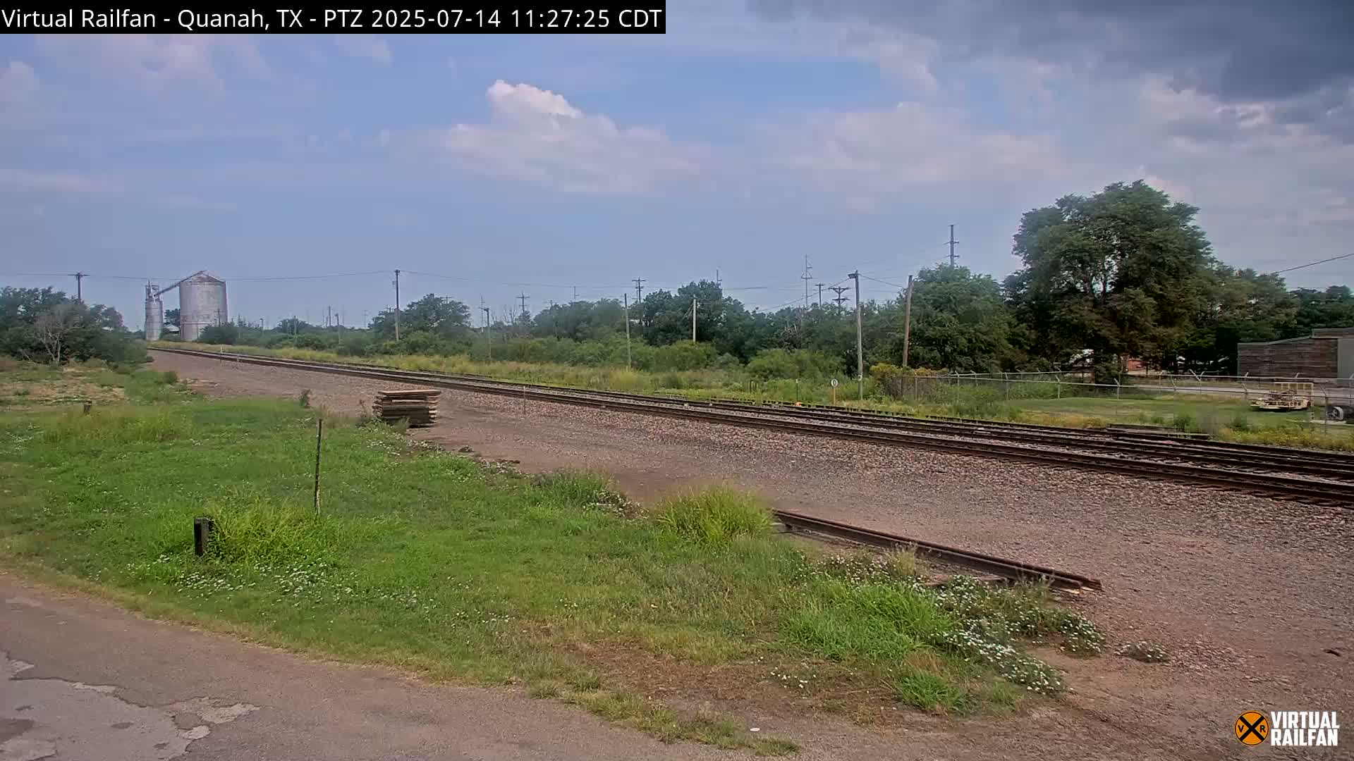 Quanah Railroad Crossing Live Cam - Quanah, Hardeman, Texas, USA