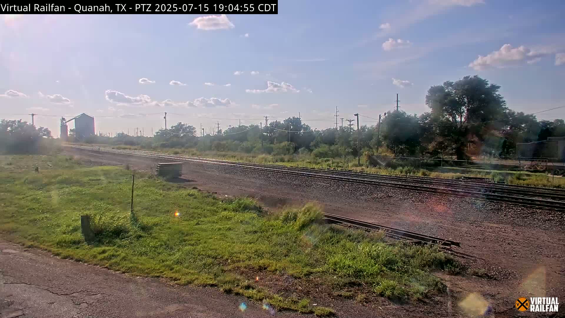 Quanah Railroad Crossing Live Cam - Quanah, Hardeman, Texas, USA