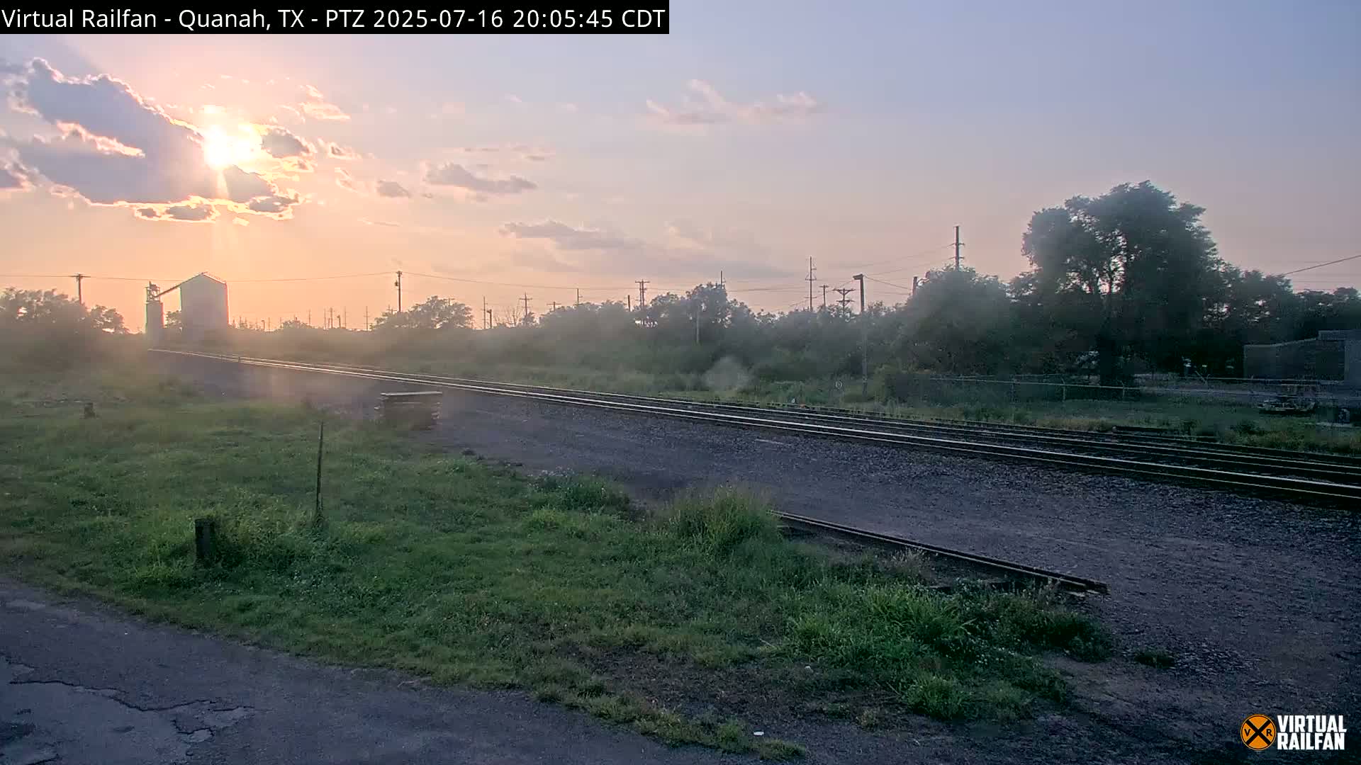 Quanah Railroad Crossing Live Cam - Quanah, Hardeman, Texas, USA