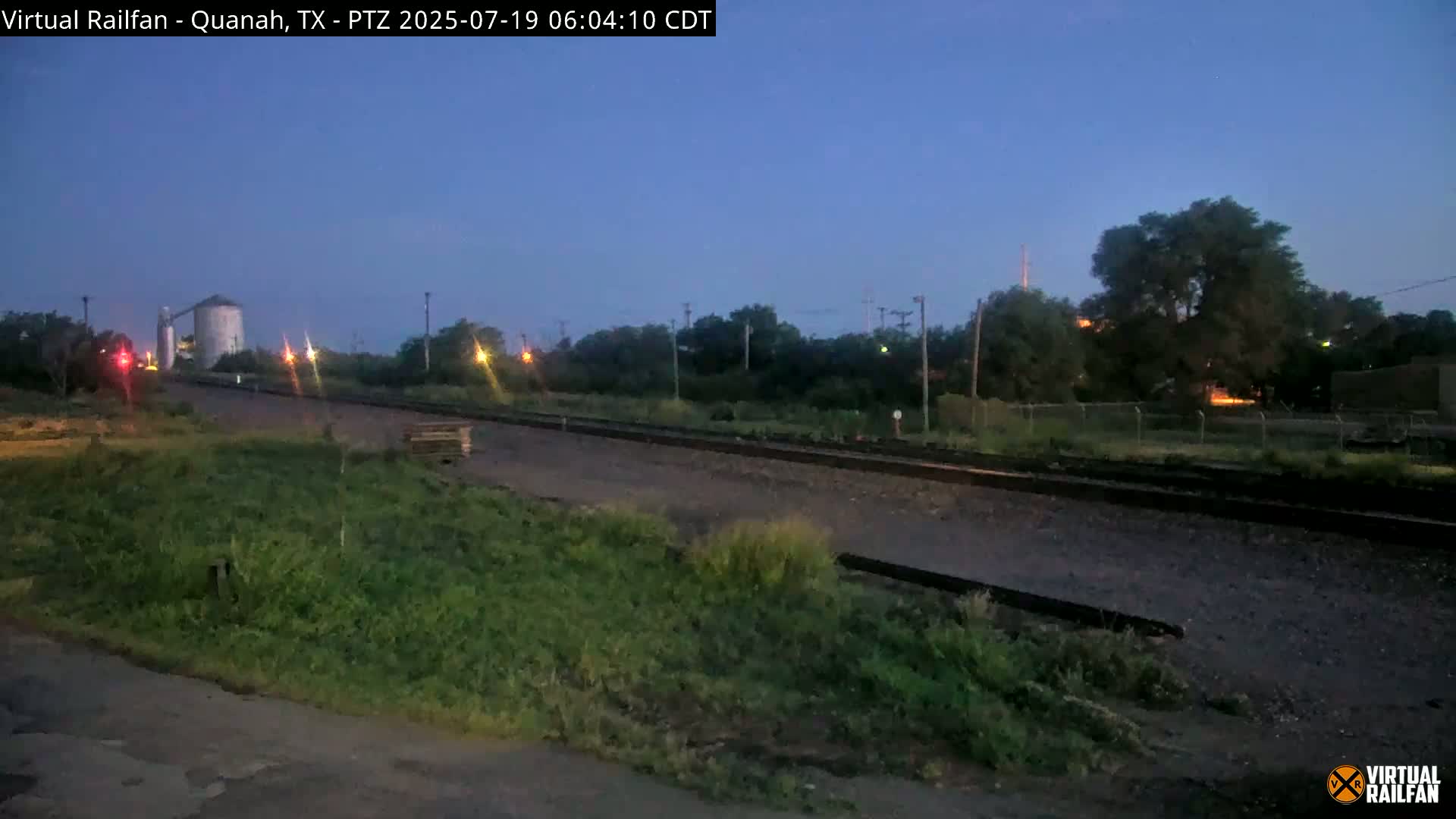 Quanah Railroad Crossing Live Cam - Quanah, Hardeman, Texas, USA
