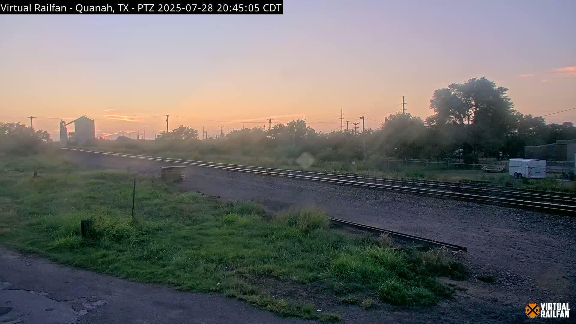 Quanah Railroad Crossing Live Cam - Quanah, Hardeman, Texas, USA