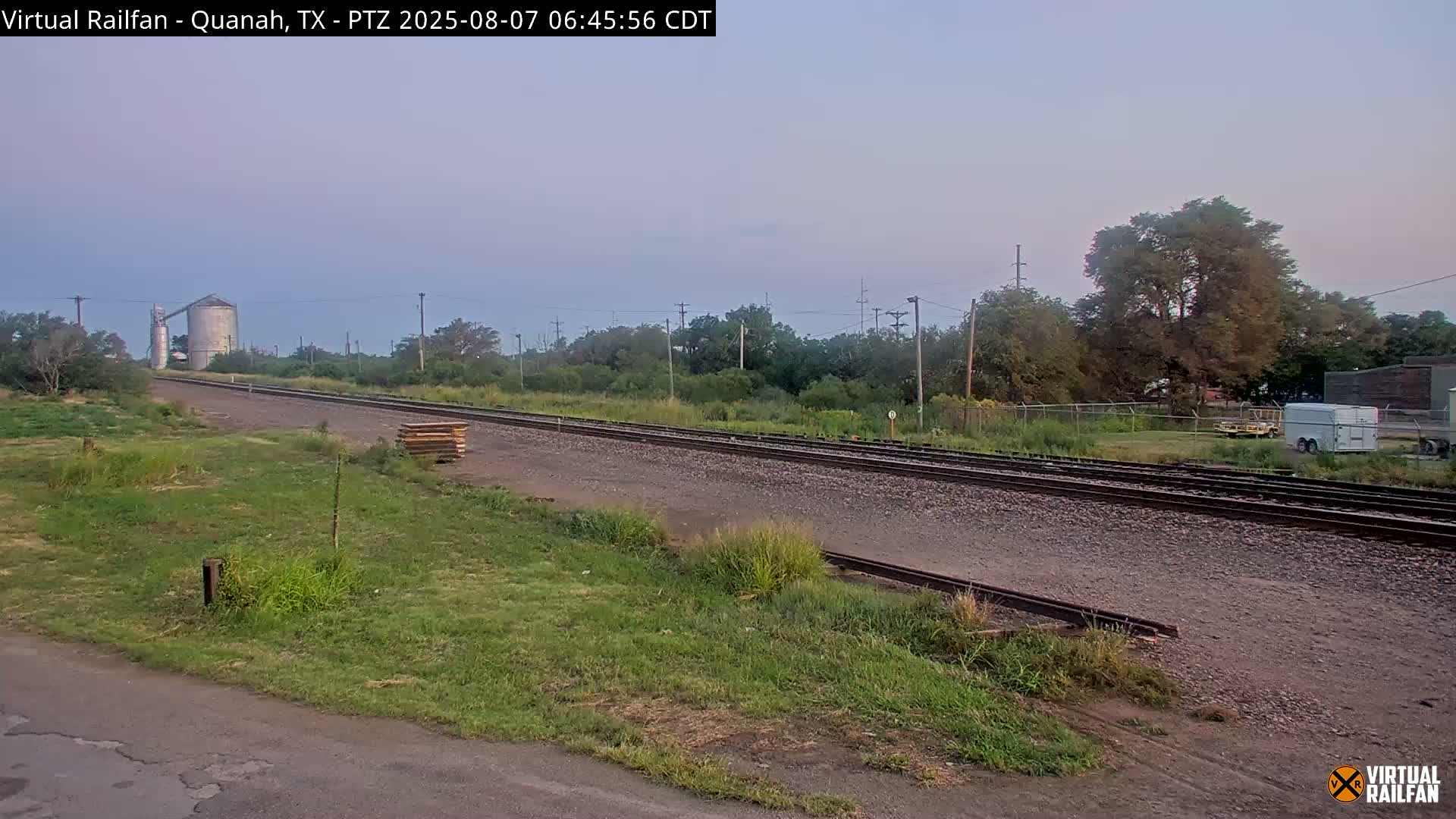 Quanah Railroad Crossing Live Cam - Quanah, Hardeman, Texas, USA