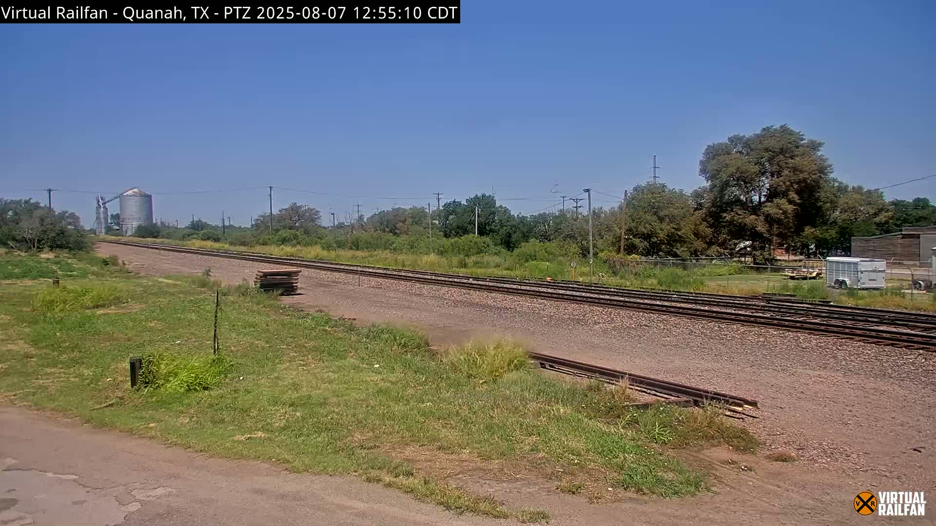 Quanah Railroad Crossing Live Cam - Quanah, Hardeman, Texas, USA