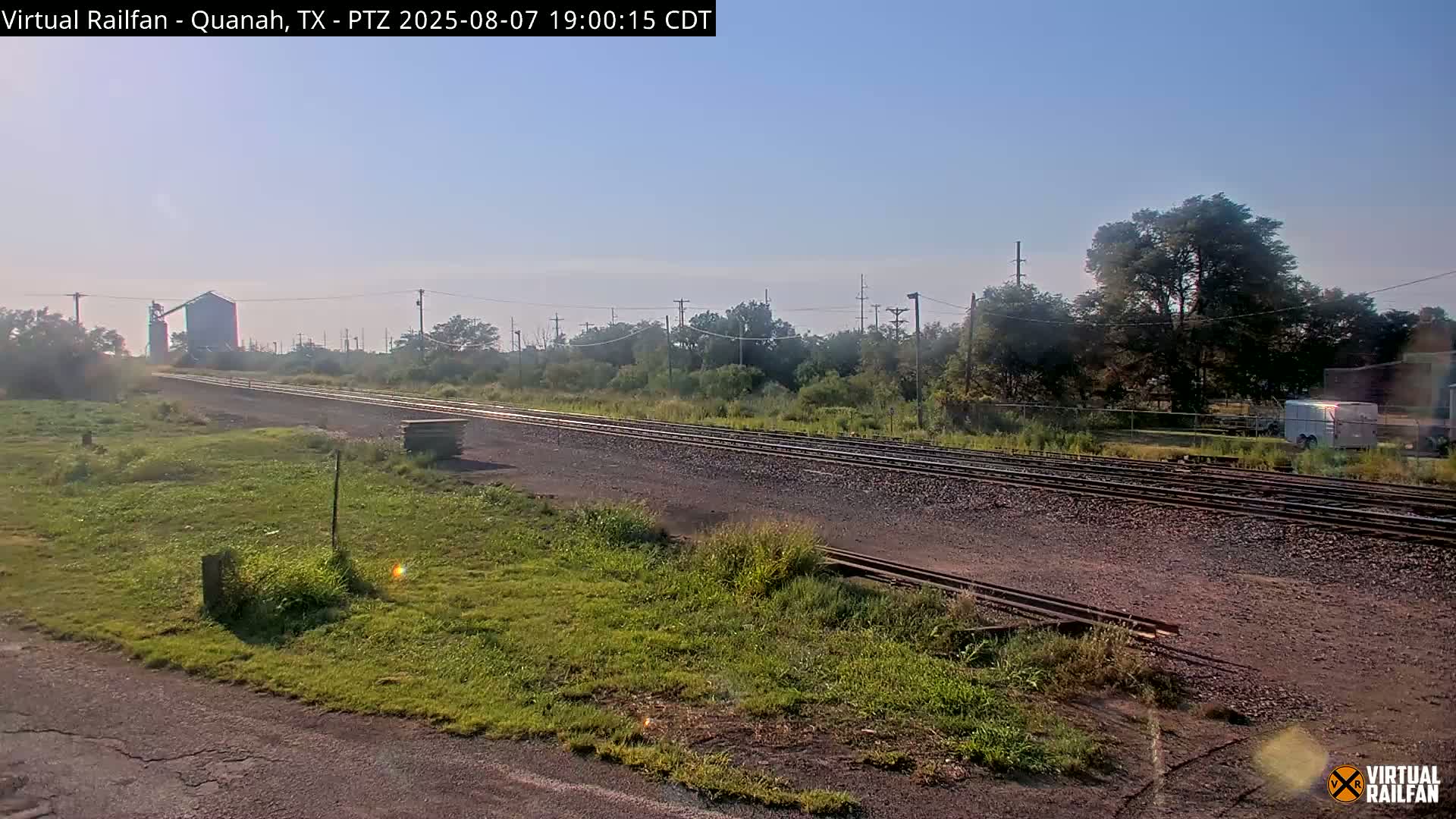 Quanah Railroad Crossing Live Cam - Quanah, Hardeman, Texas, USA