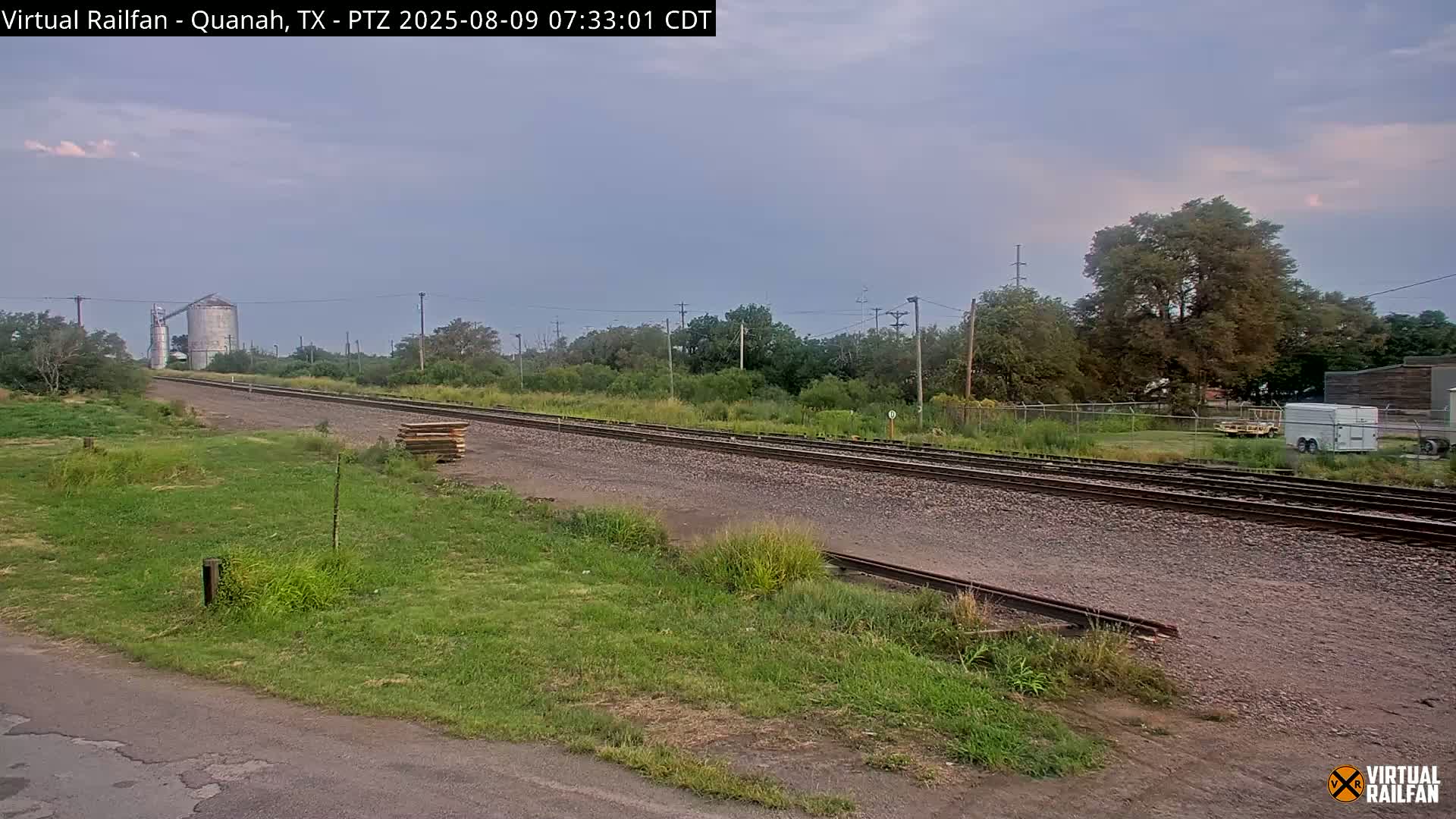 Quanah Railroad Crossing Live Cam - Quanah, Hardeman, Texas, USA