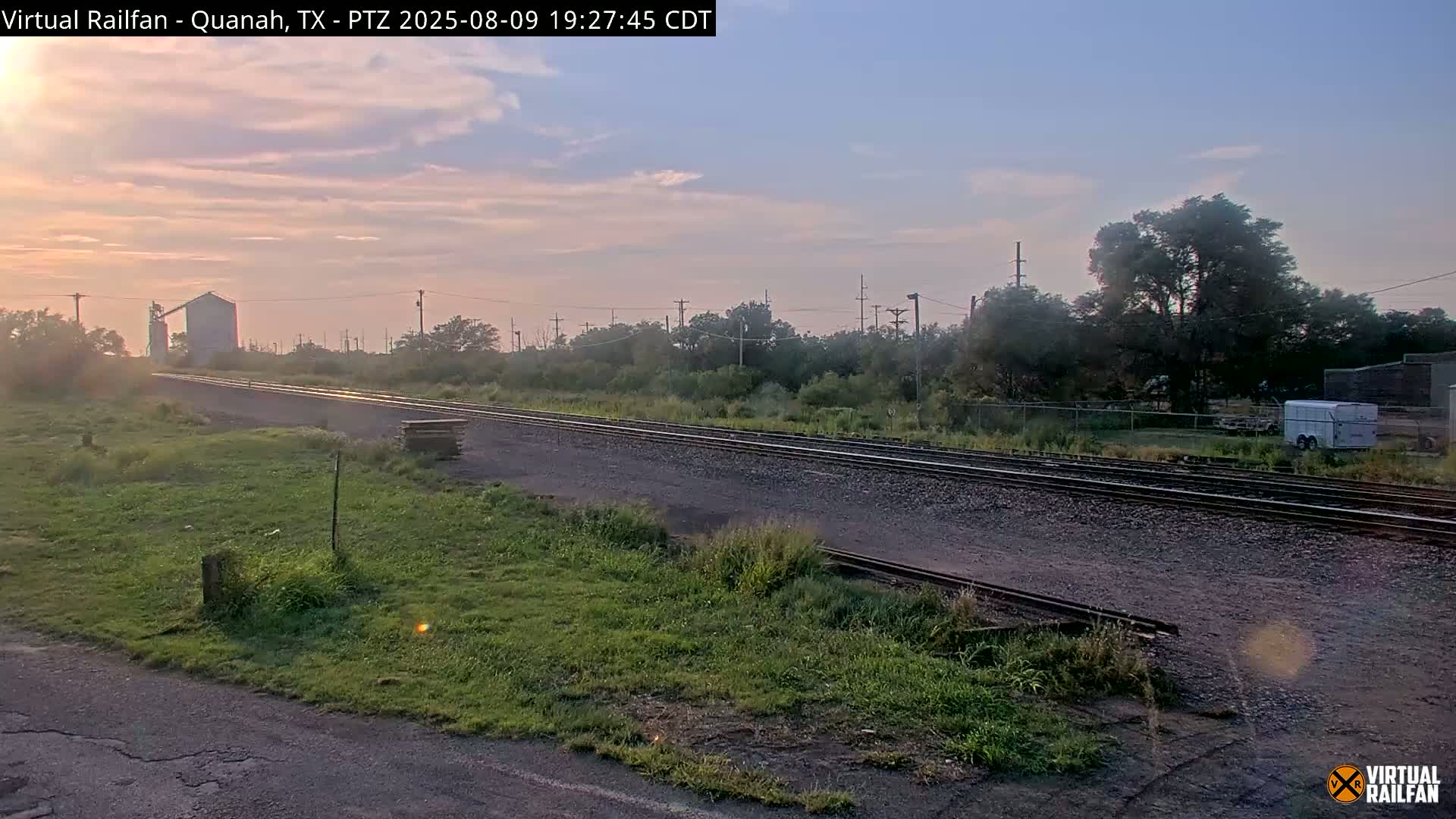 Quanah Railroad Crossing Live Cam - Quanah, Hardeman, Texas, USA