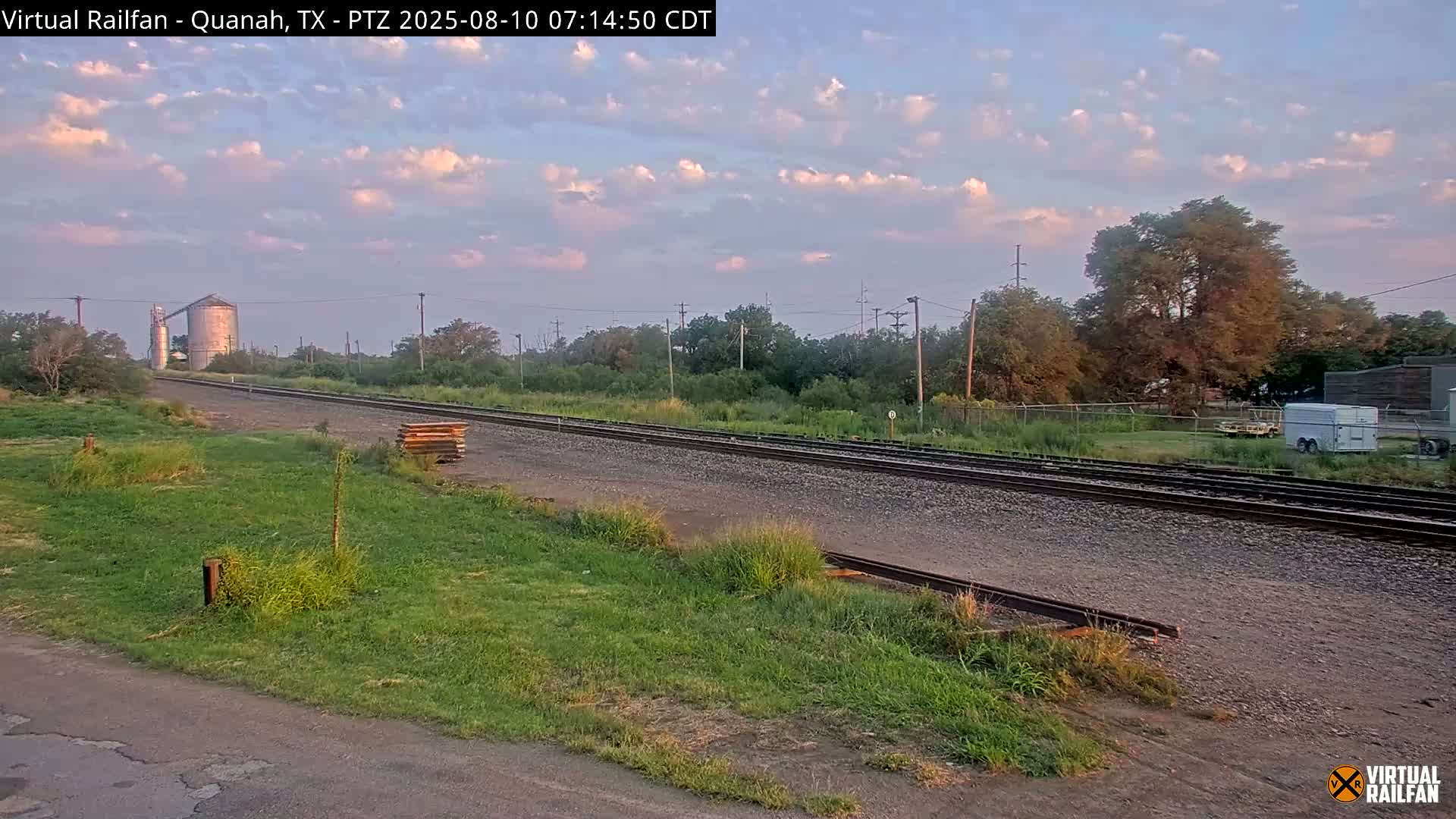 Quanah Railroad Crossing Live Cam - Quanah, Hardeman, Texas, USA