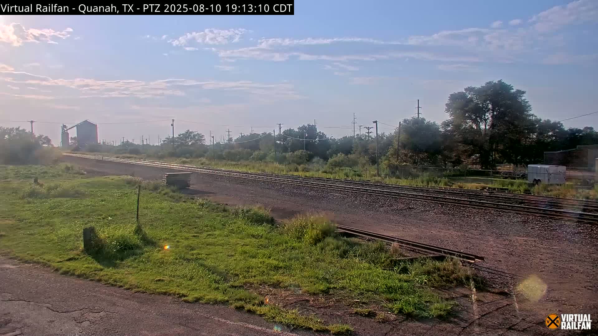 Quanah Railroad Crossing Live Cam - Quanah, Hardeman, Texas, USA