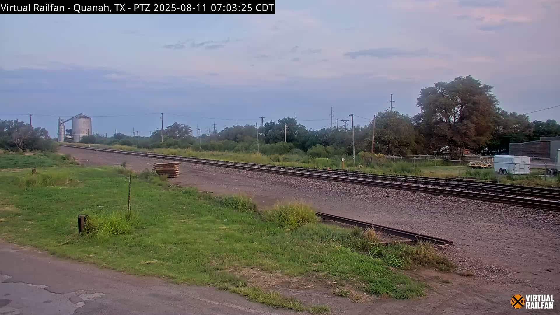 Quanah Railroad Crossing Live Cam - Quanah, Hardeman, Texas, USA