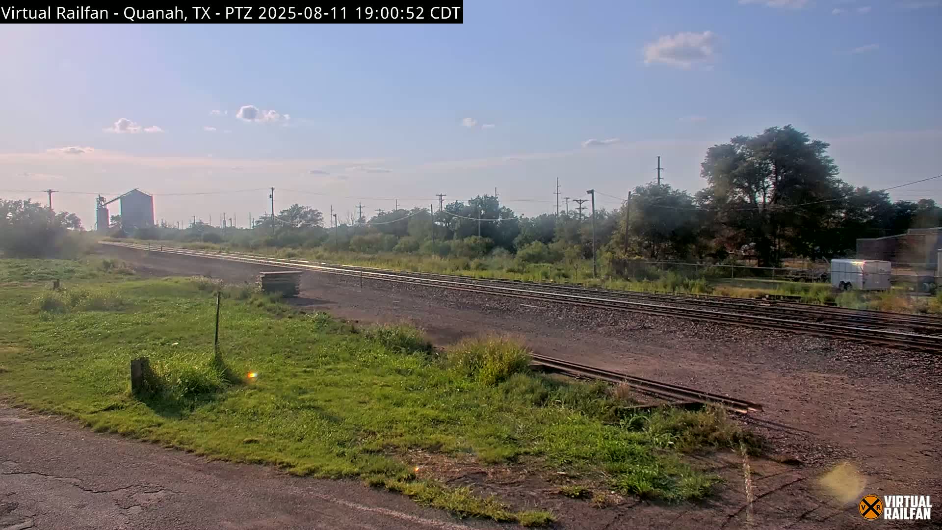 Quanah Railroad Crossing Live Cam - Quanah, Hardeman, Texas, USA