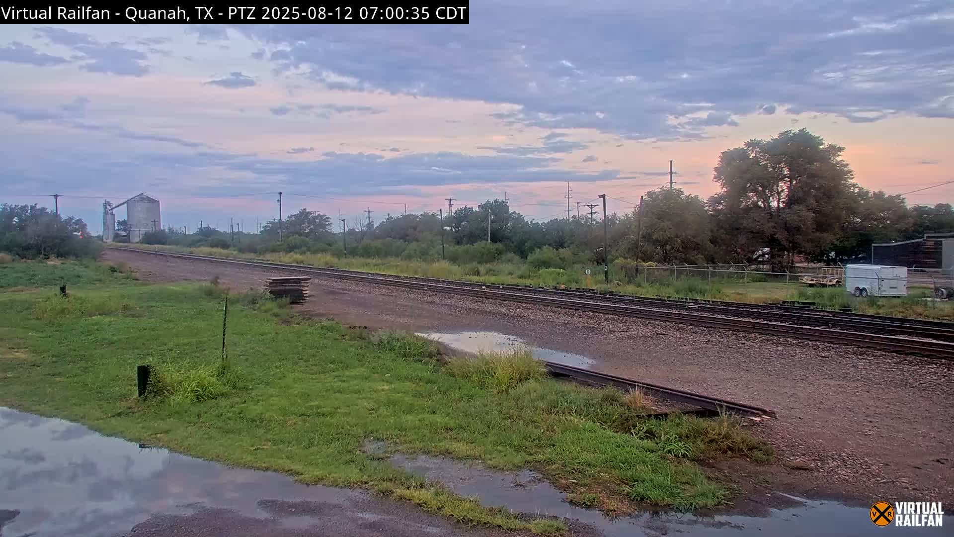 Quanah Railroad Crossing Live Cam - Quanah, Hardeman, Texas, USA
