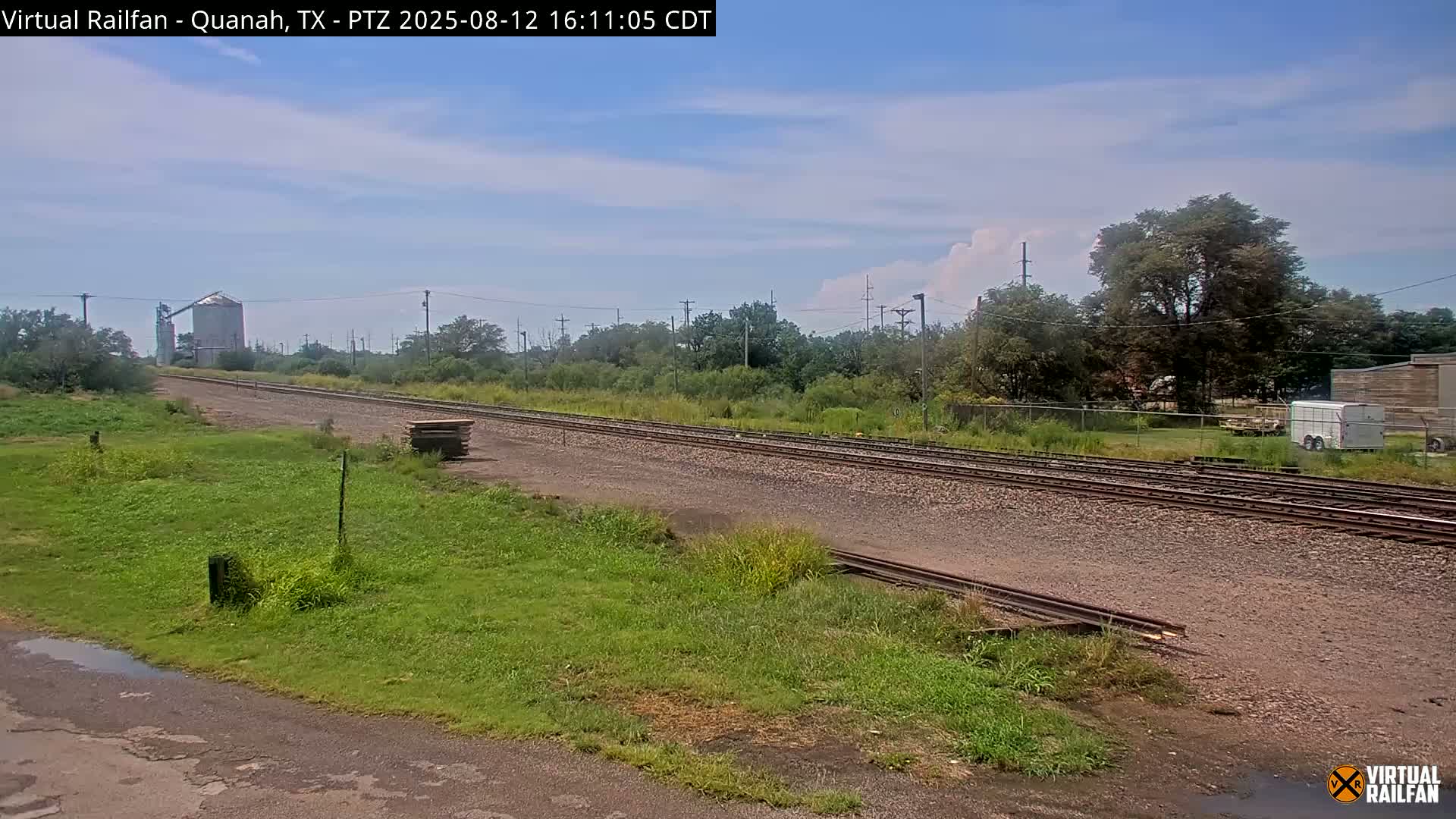 Quanah Railroad Crossing Live Cam - Quanah, Hardeman, Texas, USA