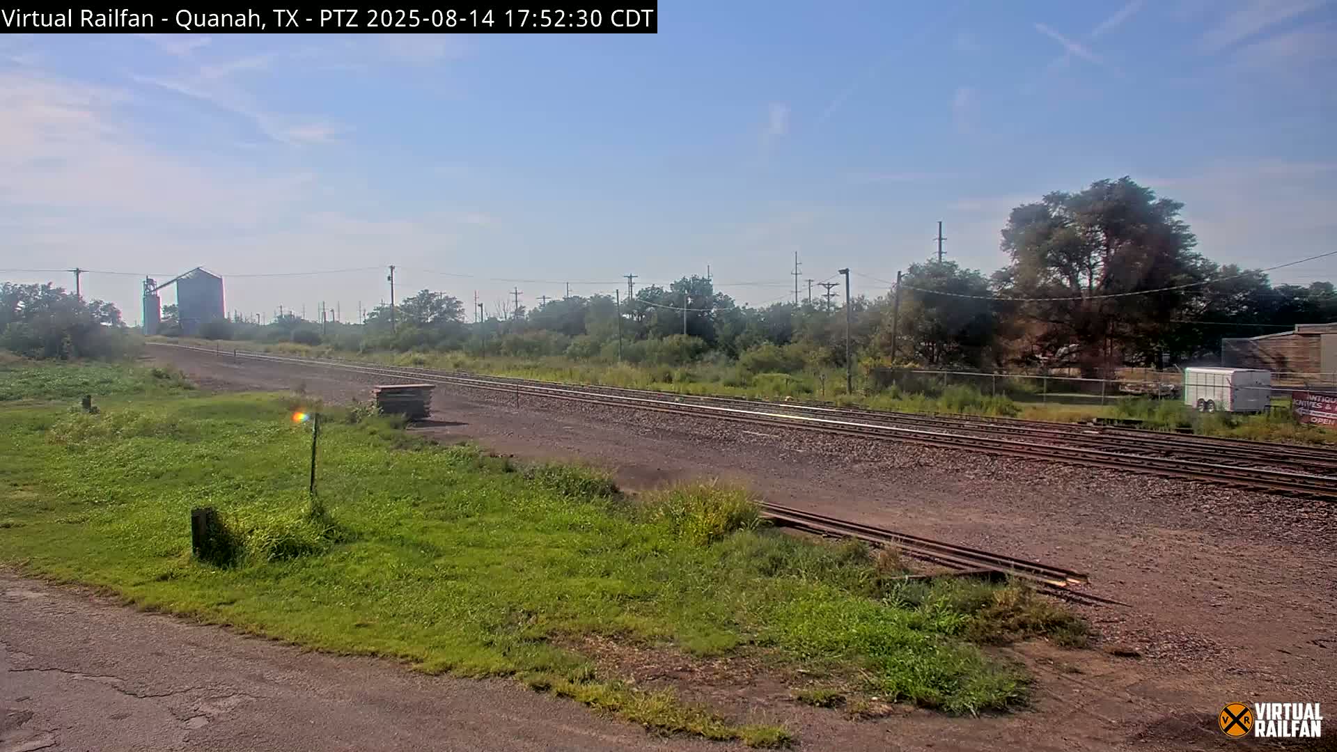 Quanah Railroad Crossing Live Cam - Quanah, Hardeman, Texas, USA