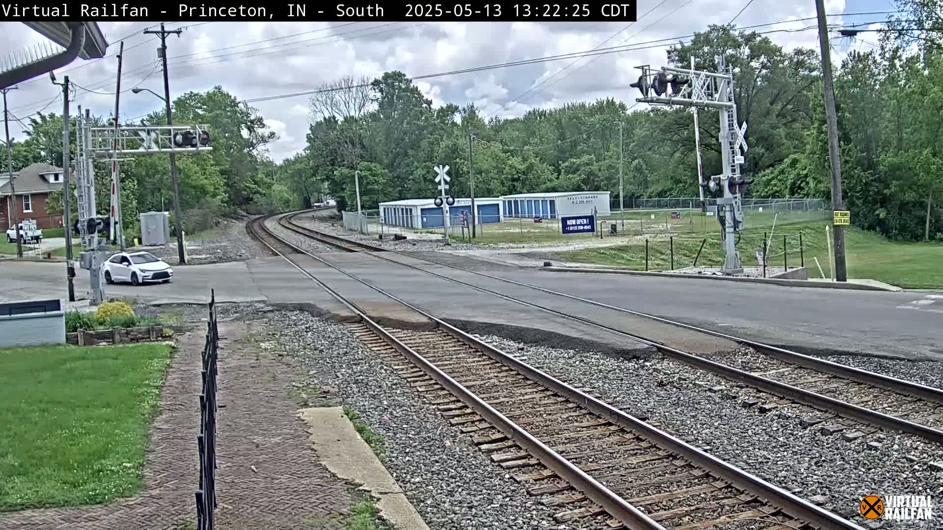 Princeton Railroad Crossing & Junction Live Cam - Princeton, Gibson, Indiana, USA