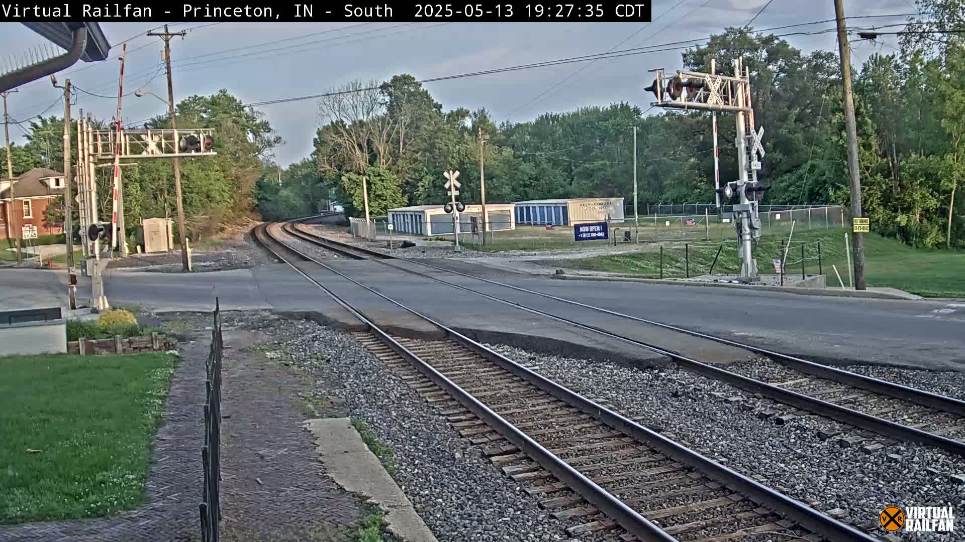 Princeton Railroad Crossing & Junction Live Cam - Princeton, Gibson, Indiana, USA