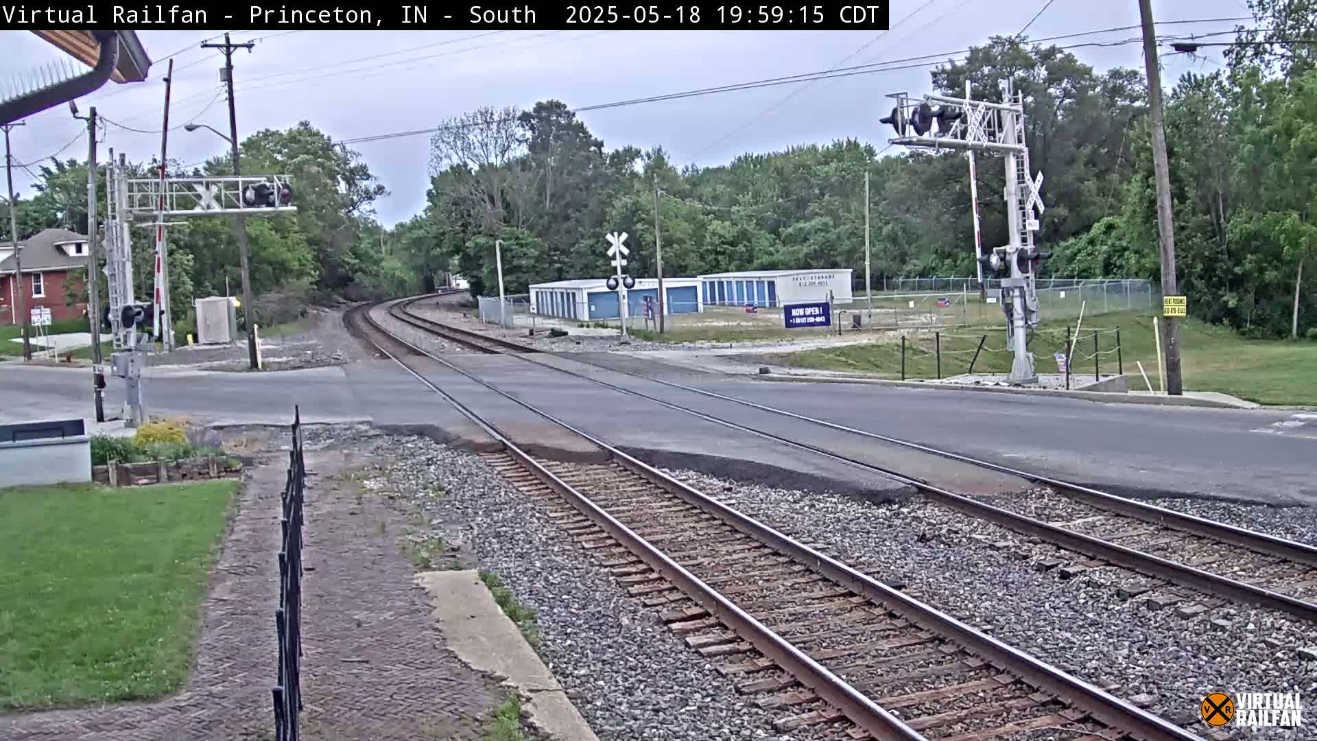 Princeton Railroad Crossing & Junction Live Cam - Princeton, Gibson, Indiana, USA