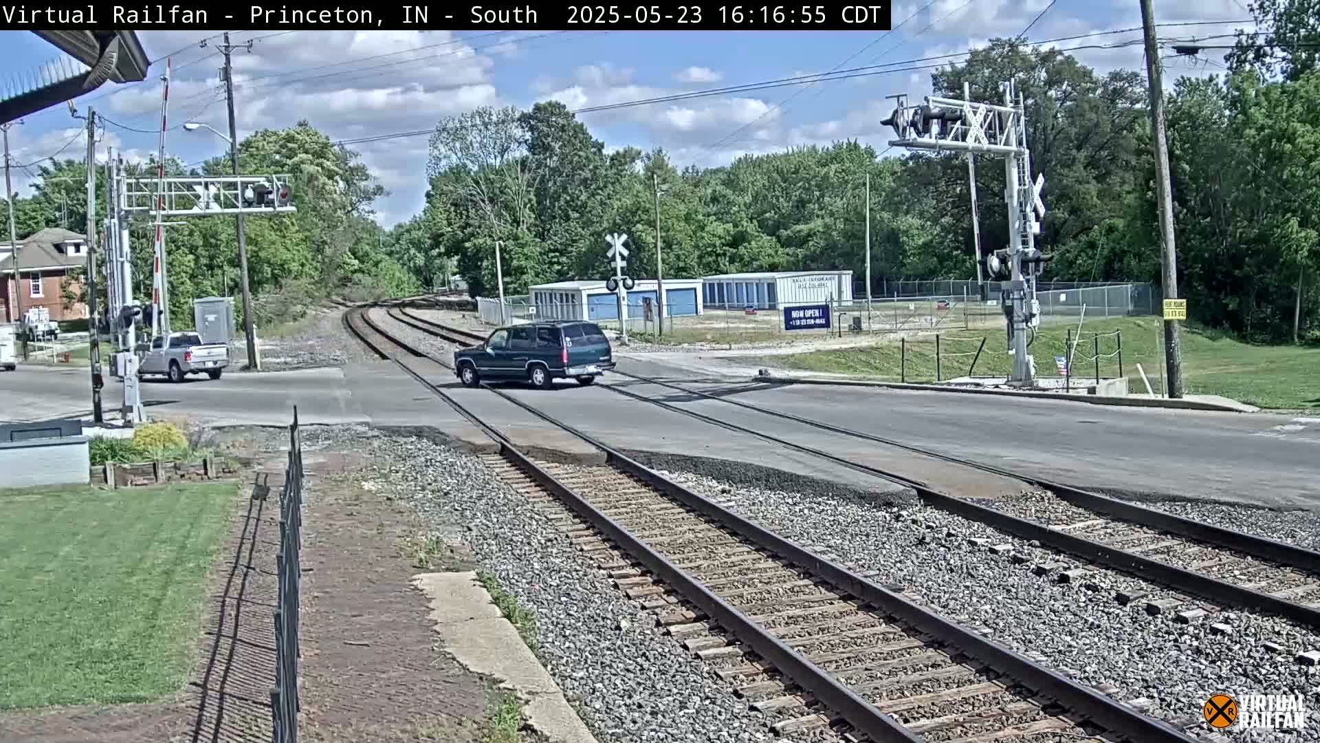 Princeton Railroad Crossing & Junction Live Cam - Princeton, Gibson, Indiana, USA