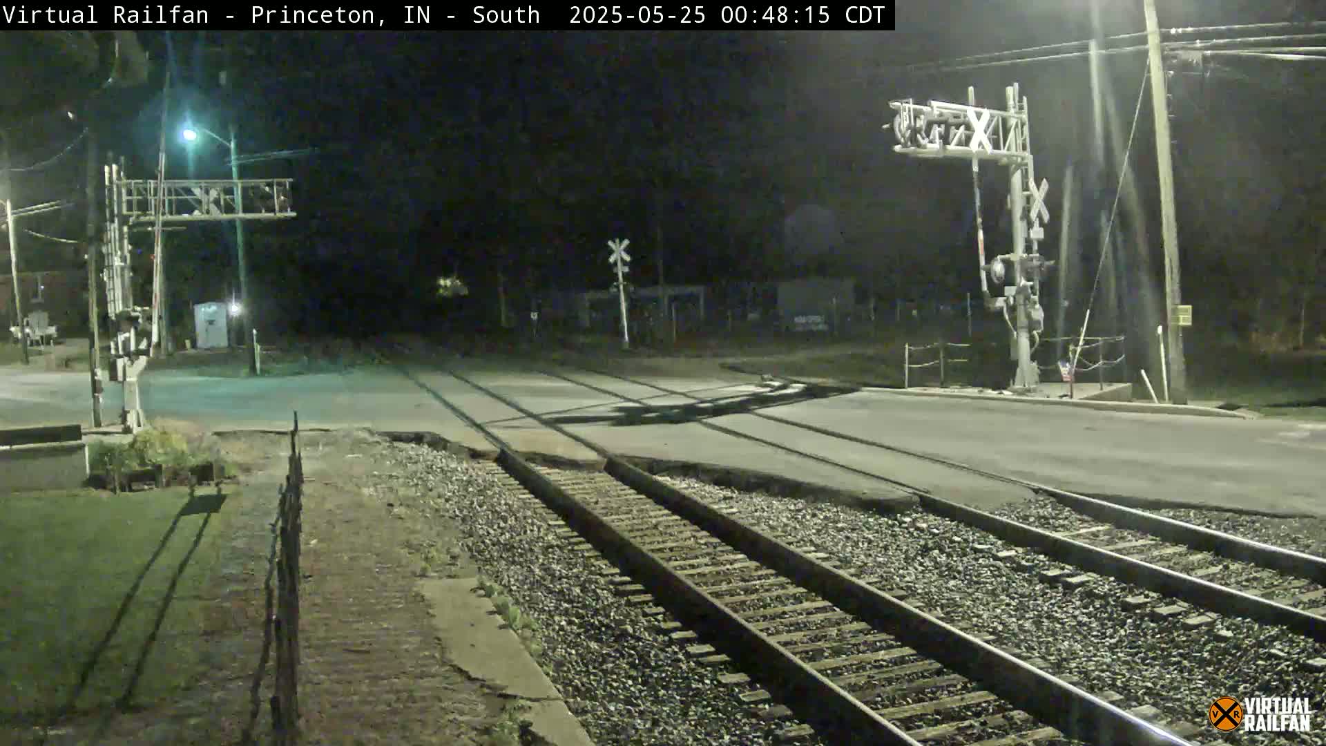 Princeton Railroad Crossing & Junction Live Cam - Princeton, Gibson, Indiana, USA