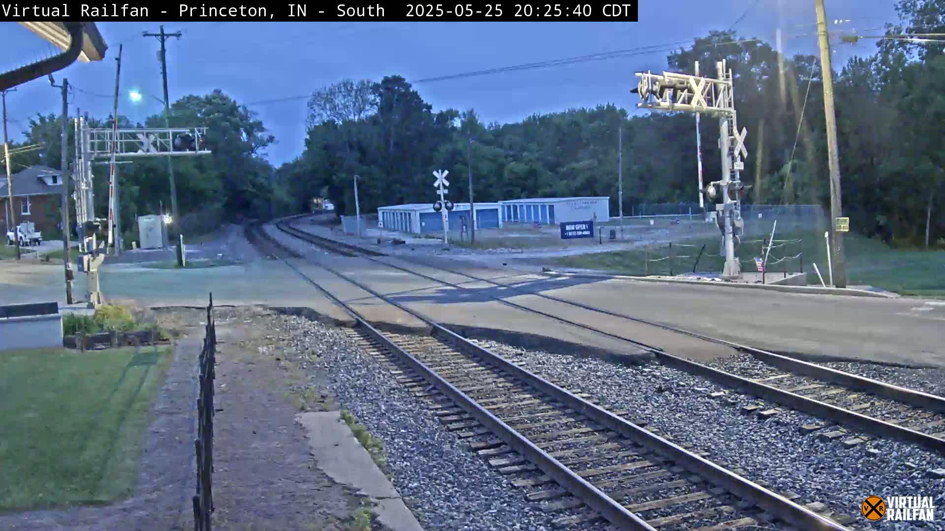 Princeton Railroad Crossing & Junction Live Cam - Princeton, Gibson, Indiana, USA