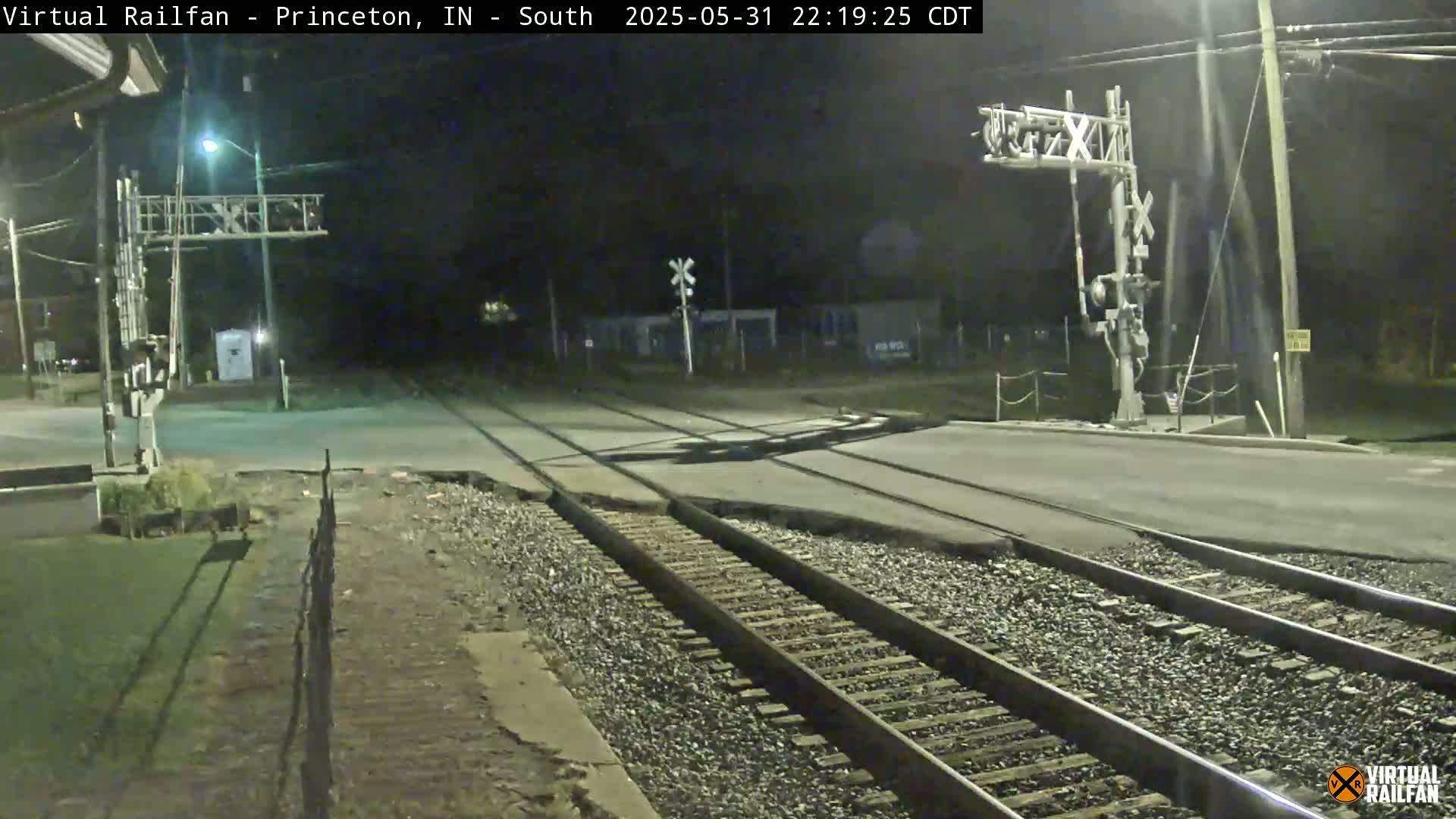Princeton Railroad Crossing & Junction Live Cam - Princeton, Gibson, Indiana, USA