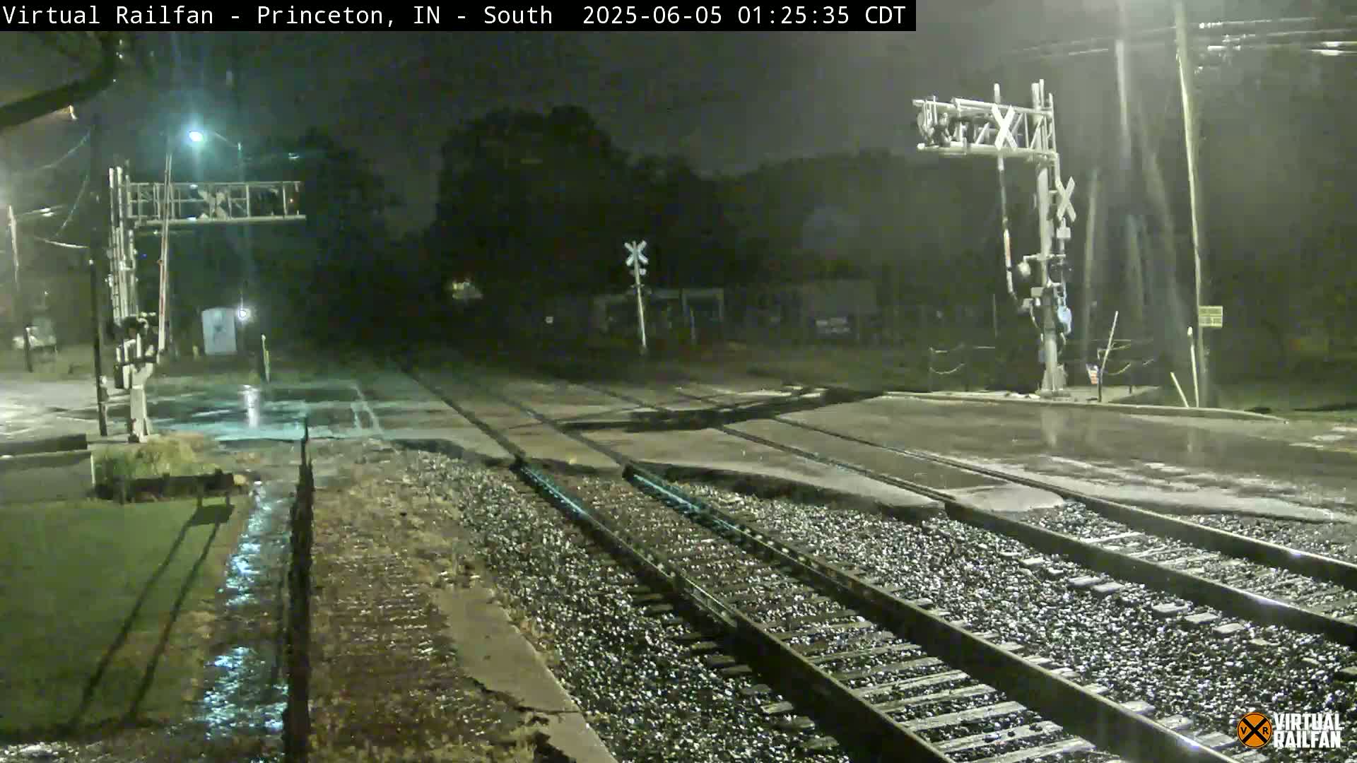 Princeton Railroad Crossing & Junction Live Cam - Princeton, Gibson, Indiana, USA