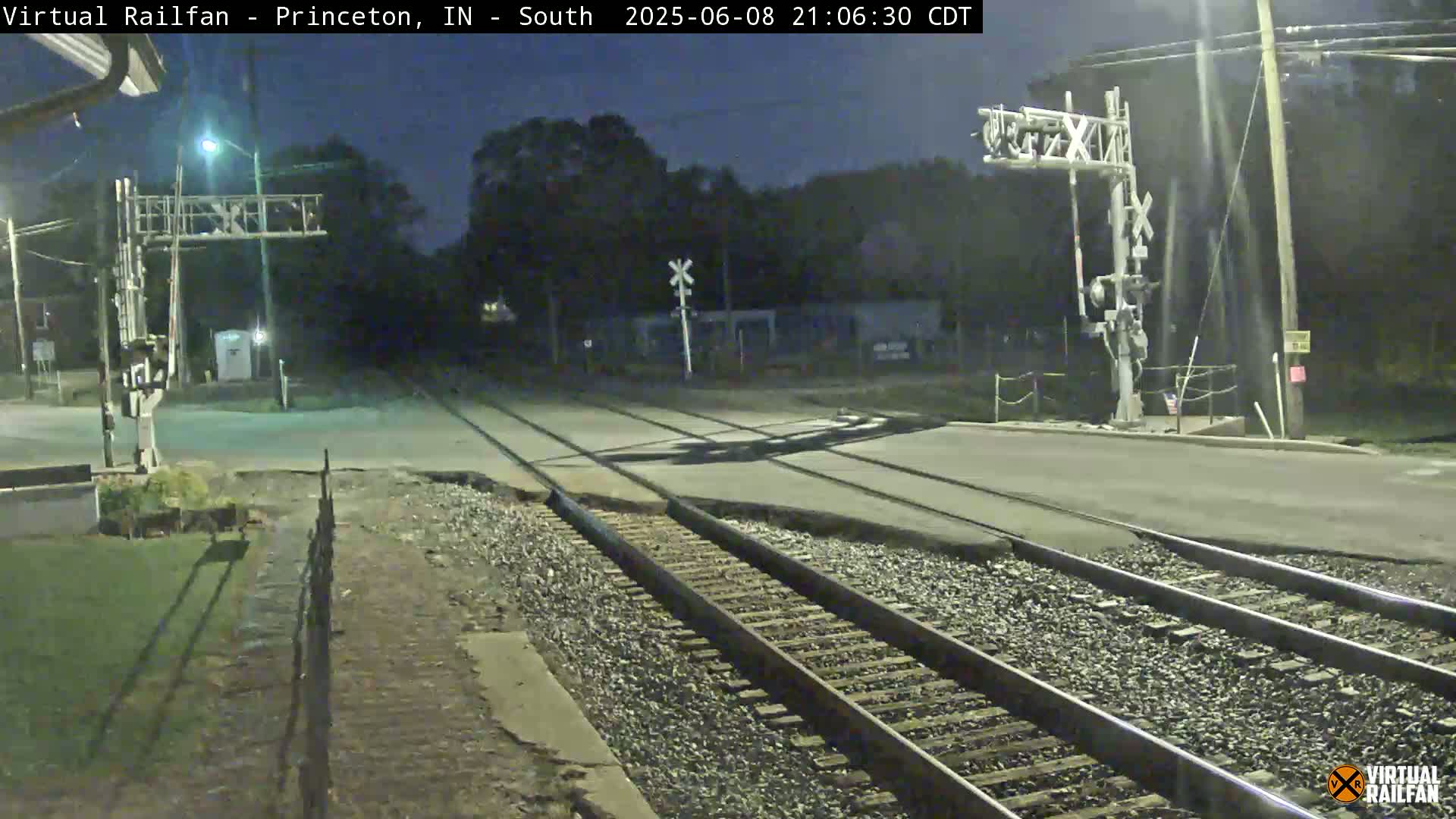 Princeton Railroad Crossing & Junction Live Cam - Princeton, Gibson, Indiana, USA
