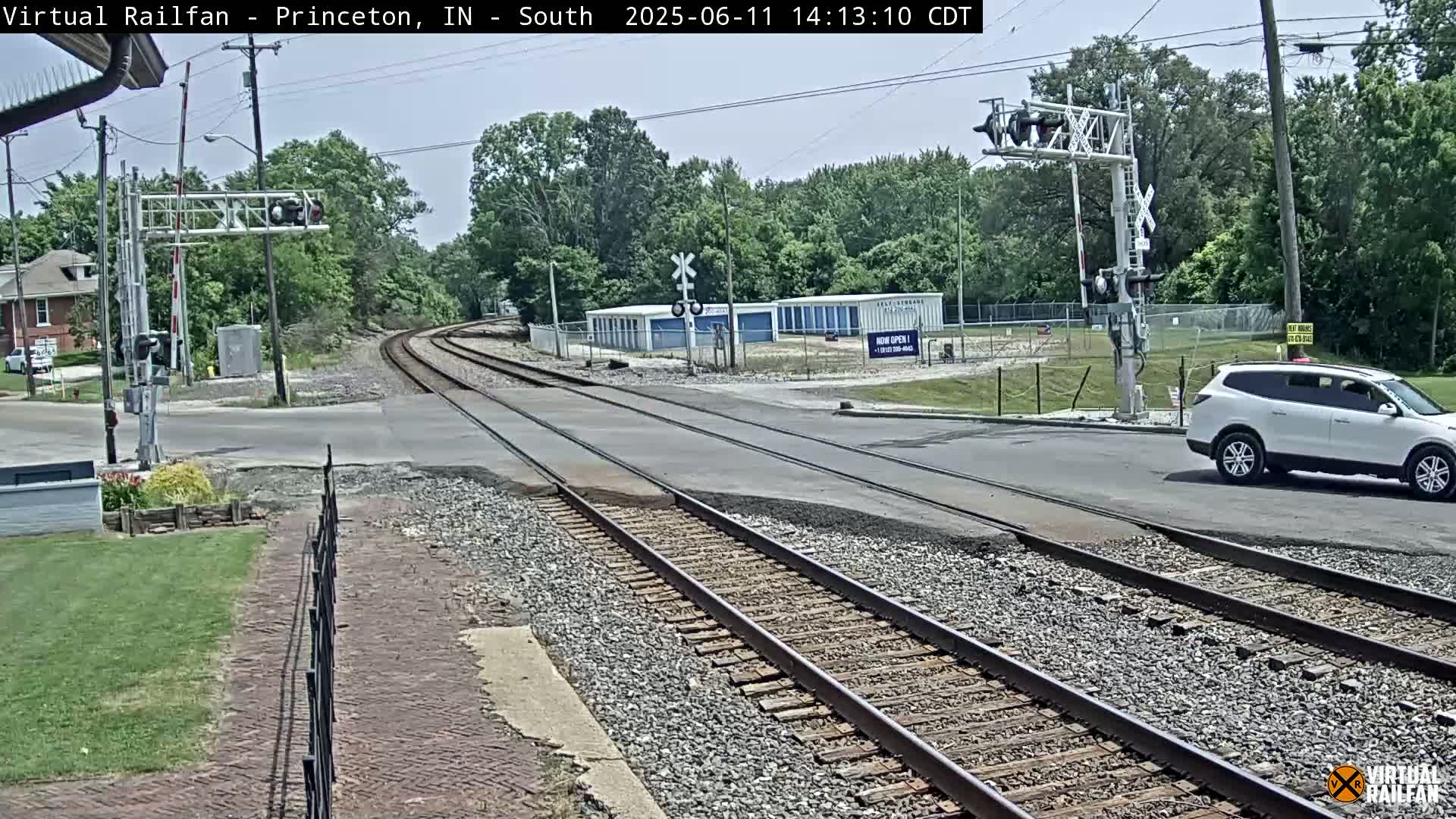 Princeton Railroad Crossing & Junction Live Cam - Princeton, Gibson, Indiana, USA