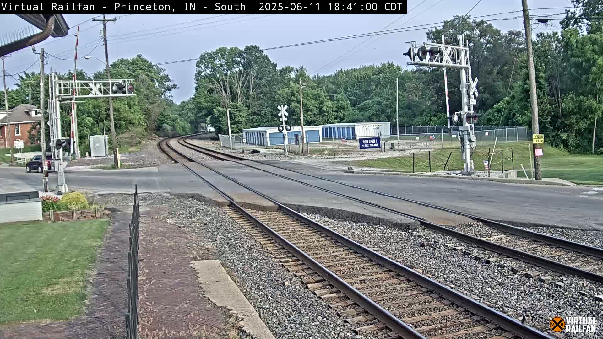 Princeton Railroad Crossing & Junction Live Cam - Princeton, Gibson, Indiana, USA