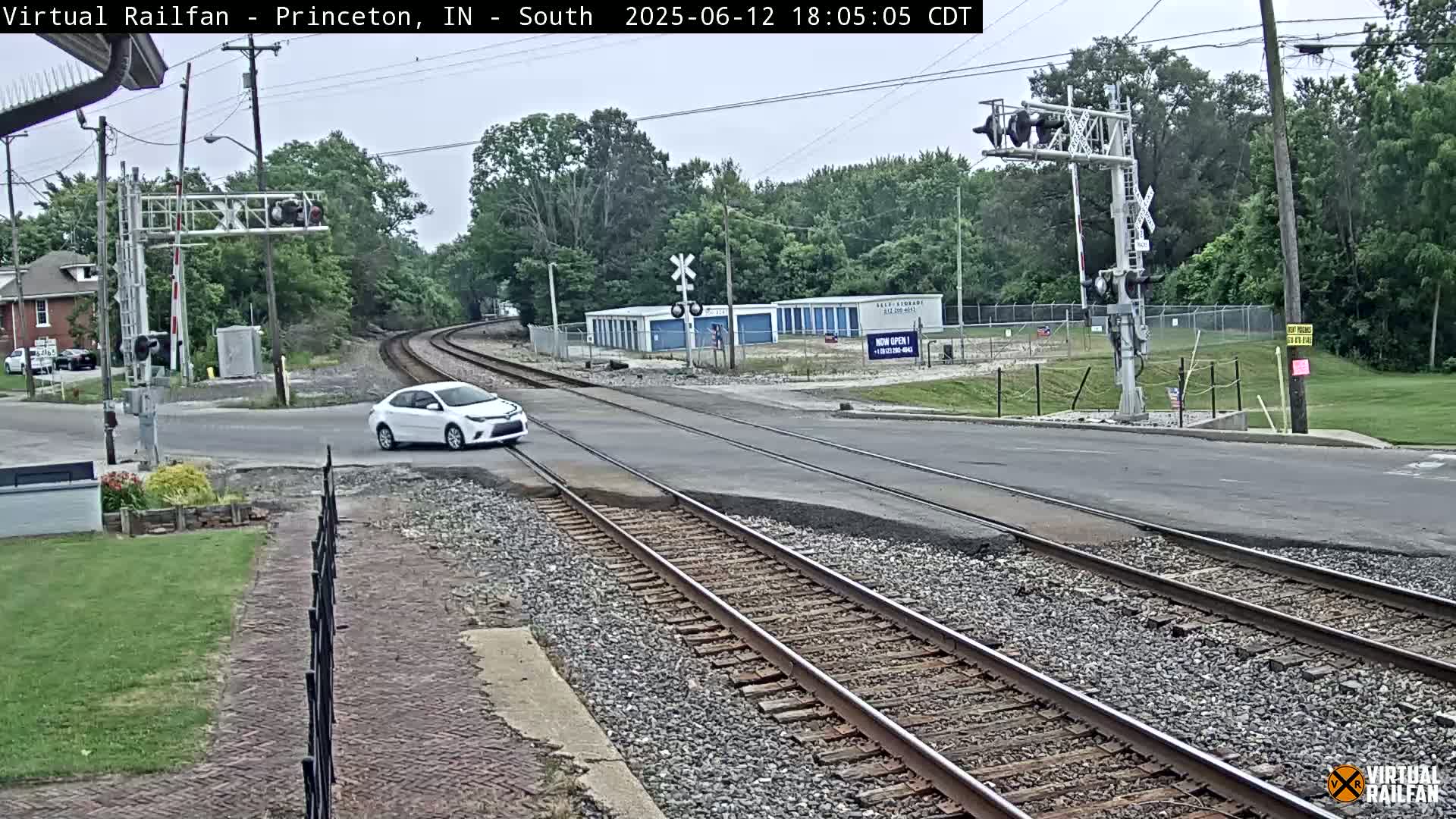 Princeton Railroad Crossing & Junction Live Cam - Princeton, Gibson, Indiana, USA