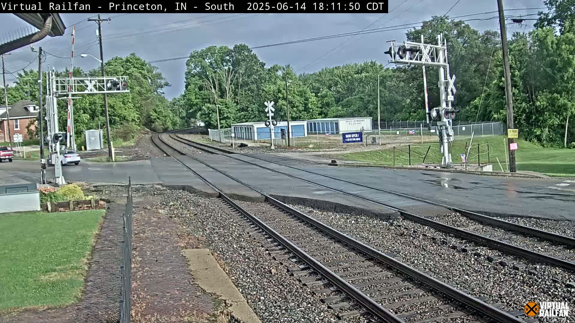 Princeton Railroad Crossing & Junction Live Cam - Princeton, Gibson, Indiana, USA