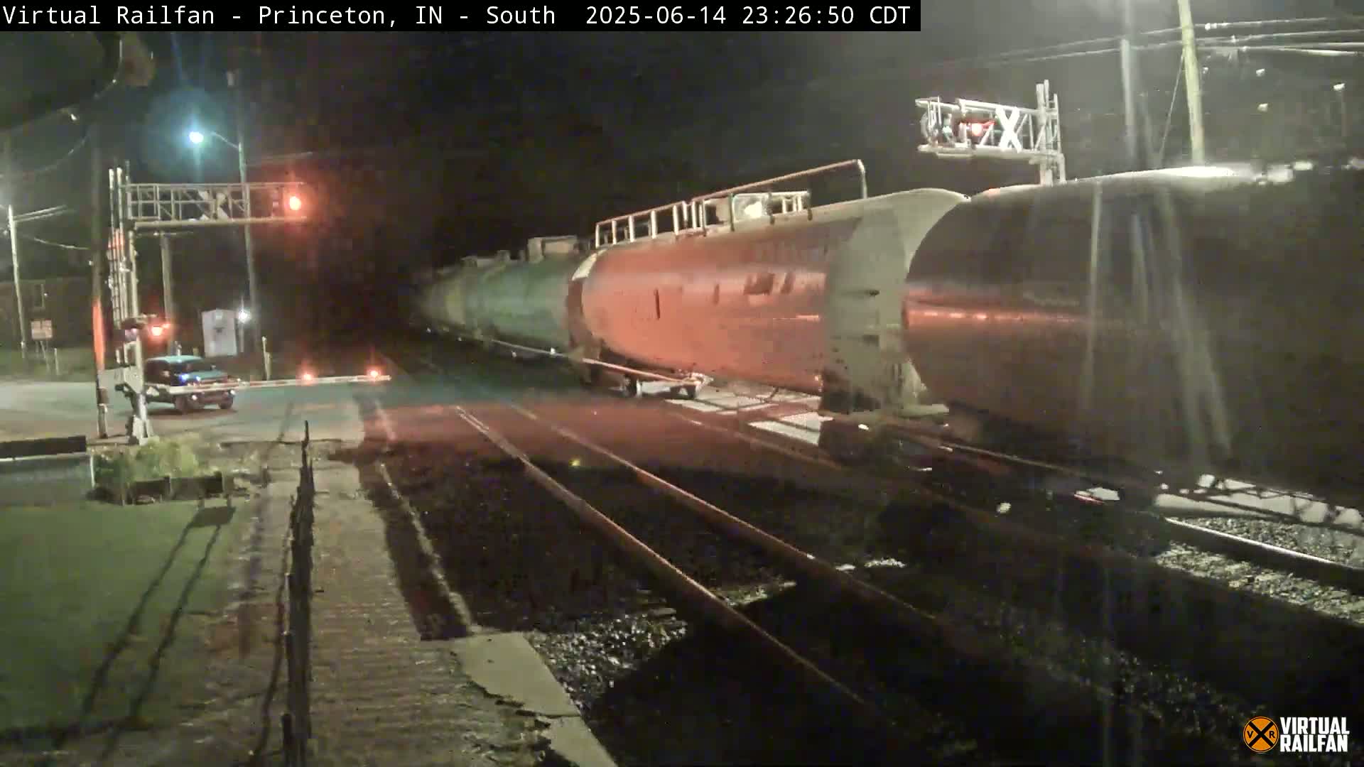 Princeton Railroad Crossing & Junction Live Cam - Princeton, Gibson, Indiana, USA