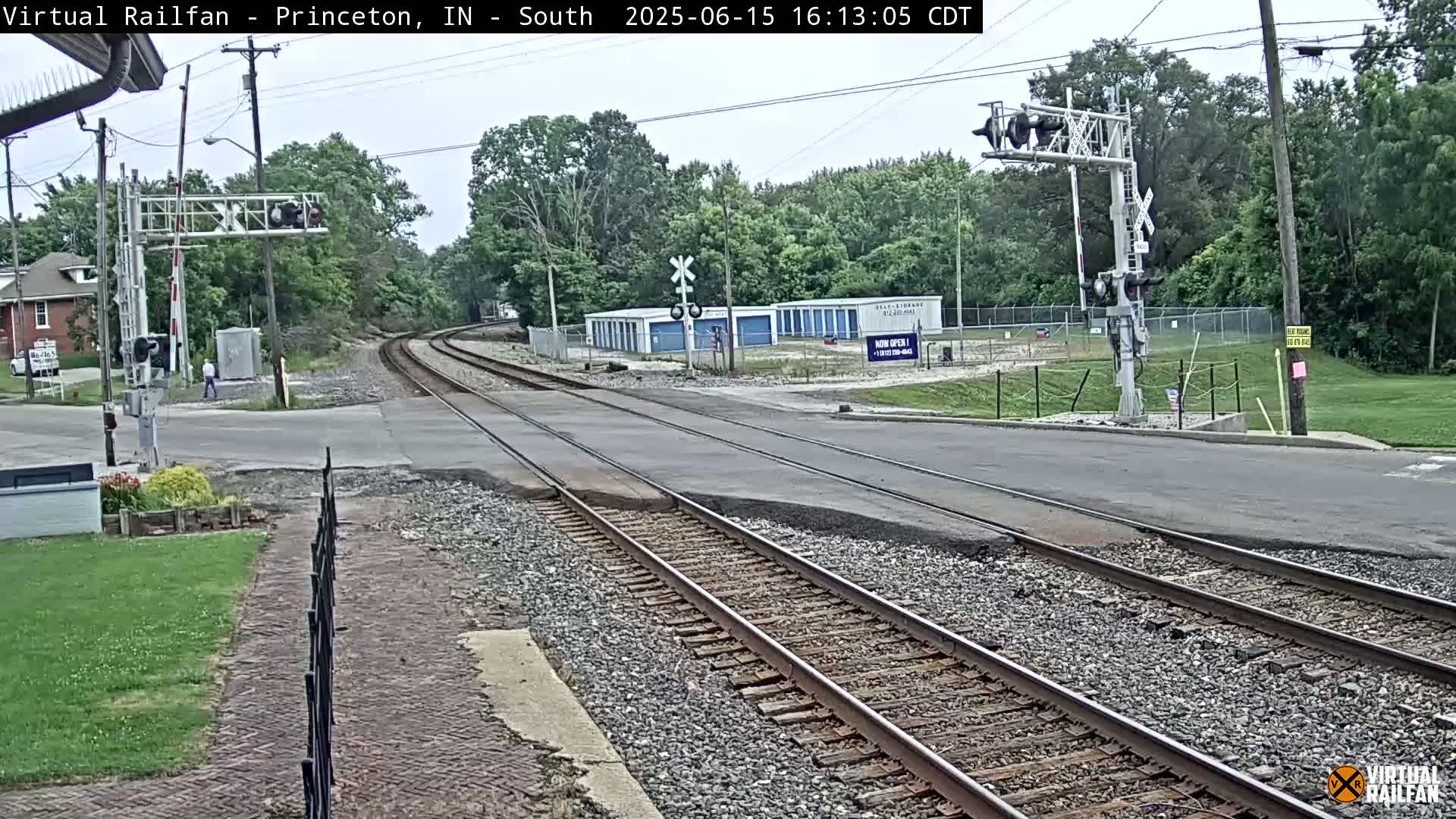 Princeton Railroad Crossing & Junction Live Cam - Princeton, Gibson, Indiana, USA
