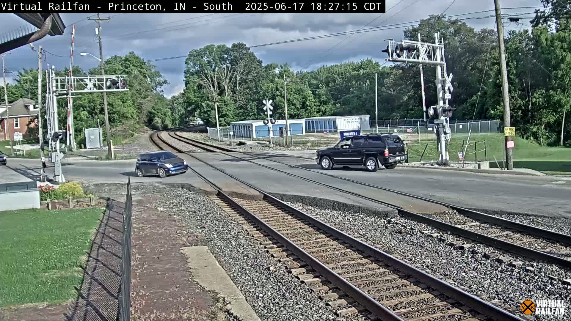 Princeton Railroad Crossing & Junction Live Cam - Princeton, Gibson, Indiana, USA