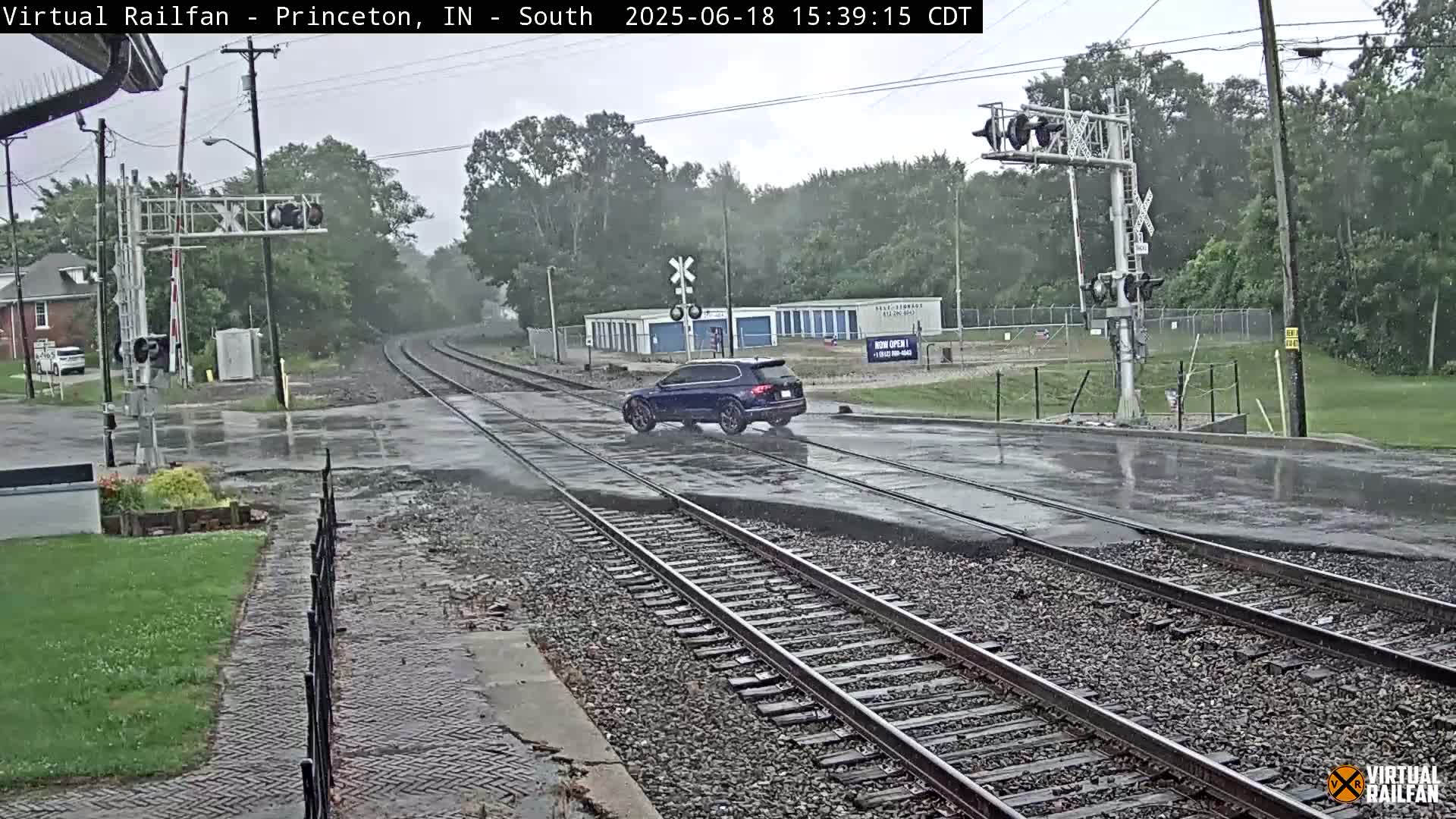 Princeton Railroad Crossing & Junction Live Cam - Princeton, Gibson, Indiana, USA