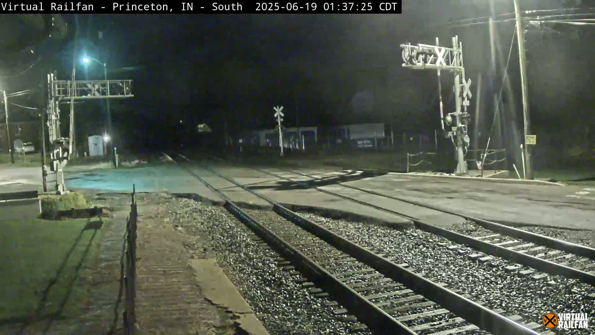 Princeton Railroad Crossing & Junction Live Cam - Princeton, Gibson, Indiana, USA