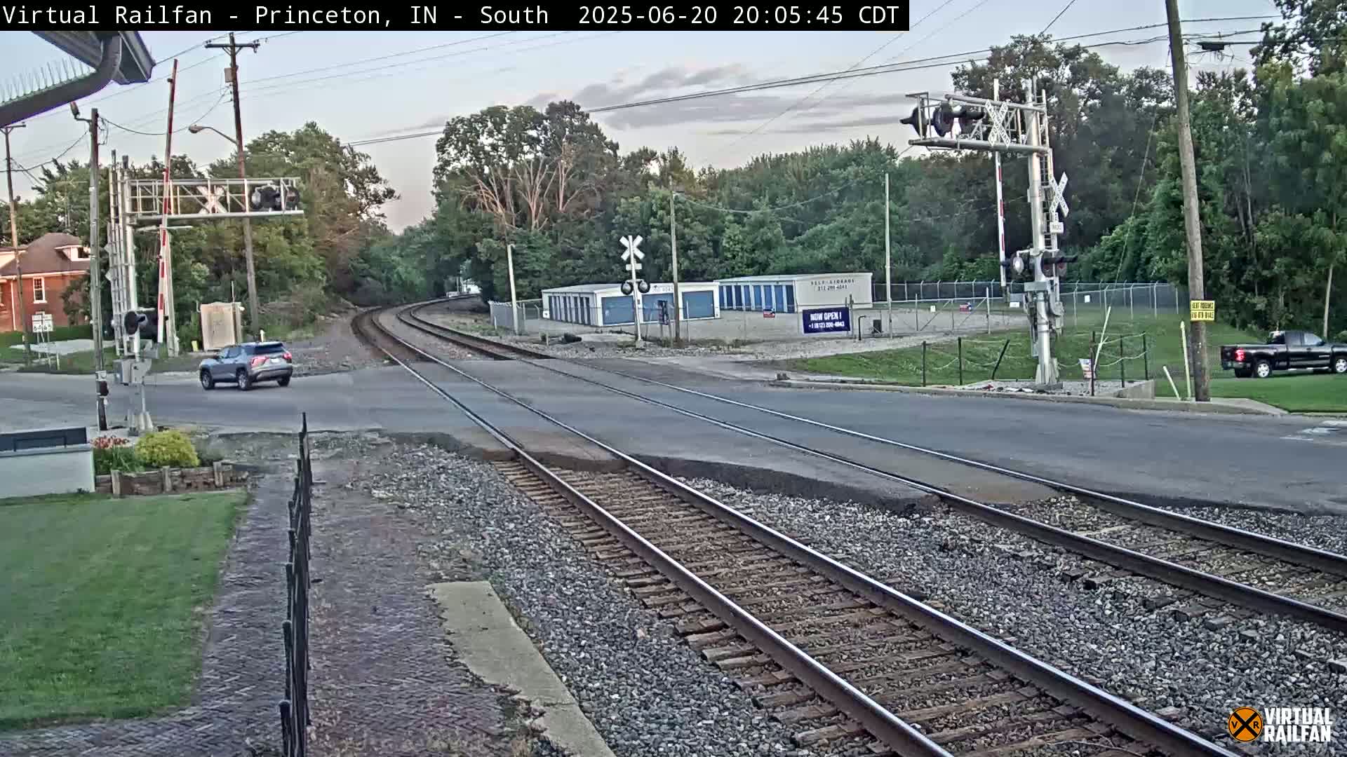 Princeton Railroad Crossing & Junction Live Cam - Princeton, Gibson, Indiana, USA
