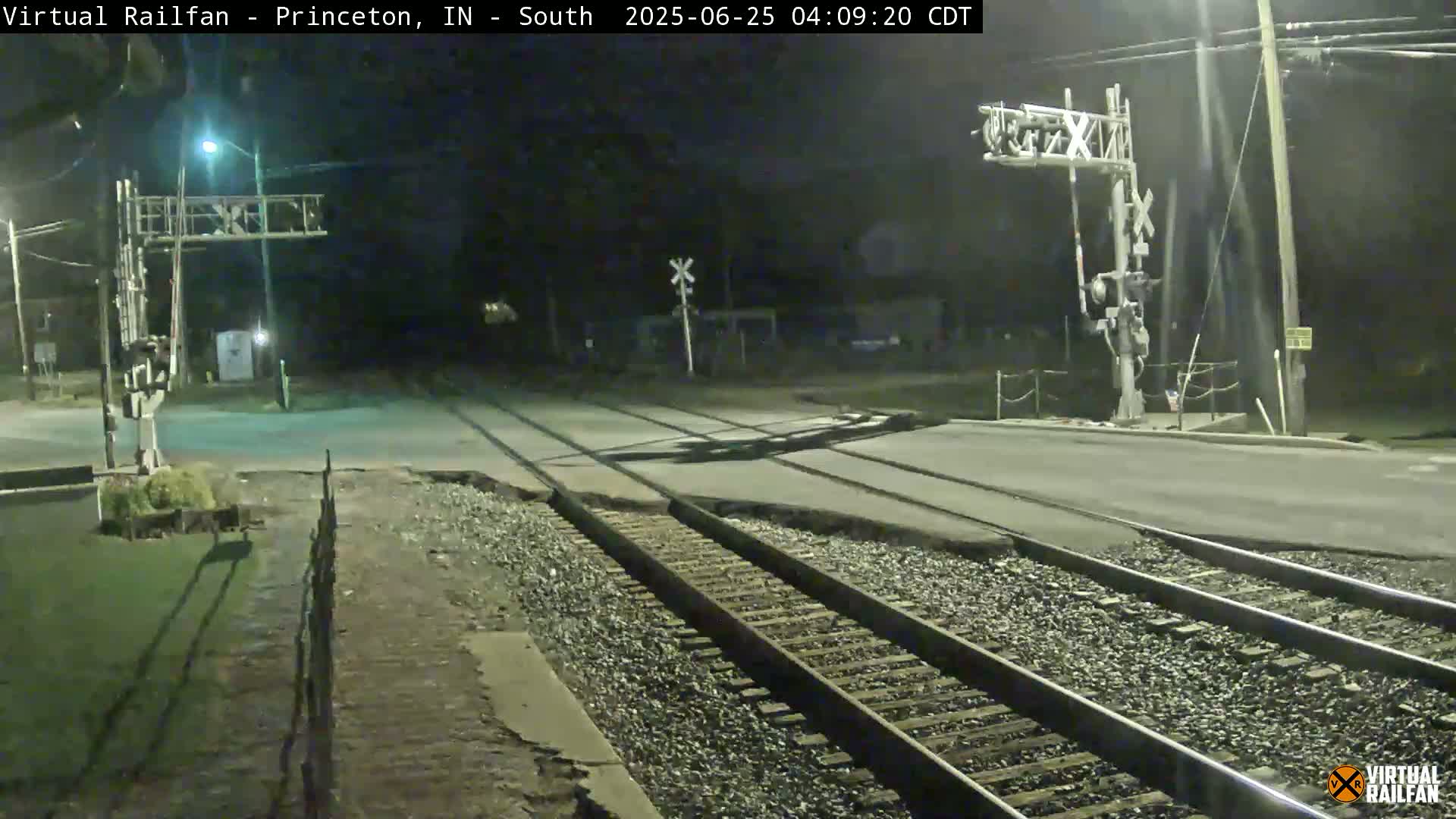 Princeton Railroad Crossing & Junction Live Cam - Princeton, Gibson, Indiana, USA