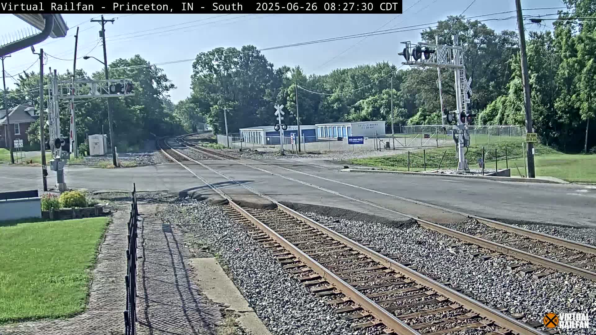 Princeton Railroad Crossing & Junction Live Cam - Princeton, Gibson, Indiana, USA