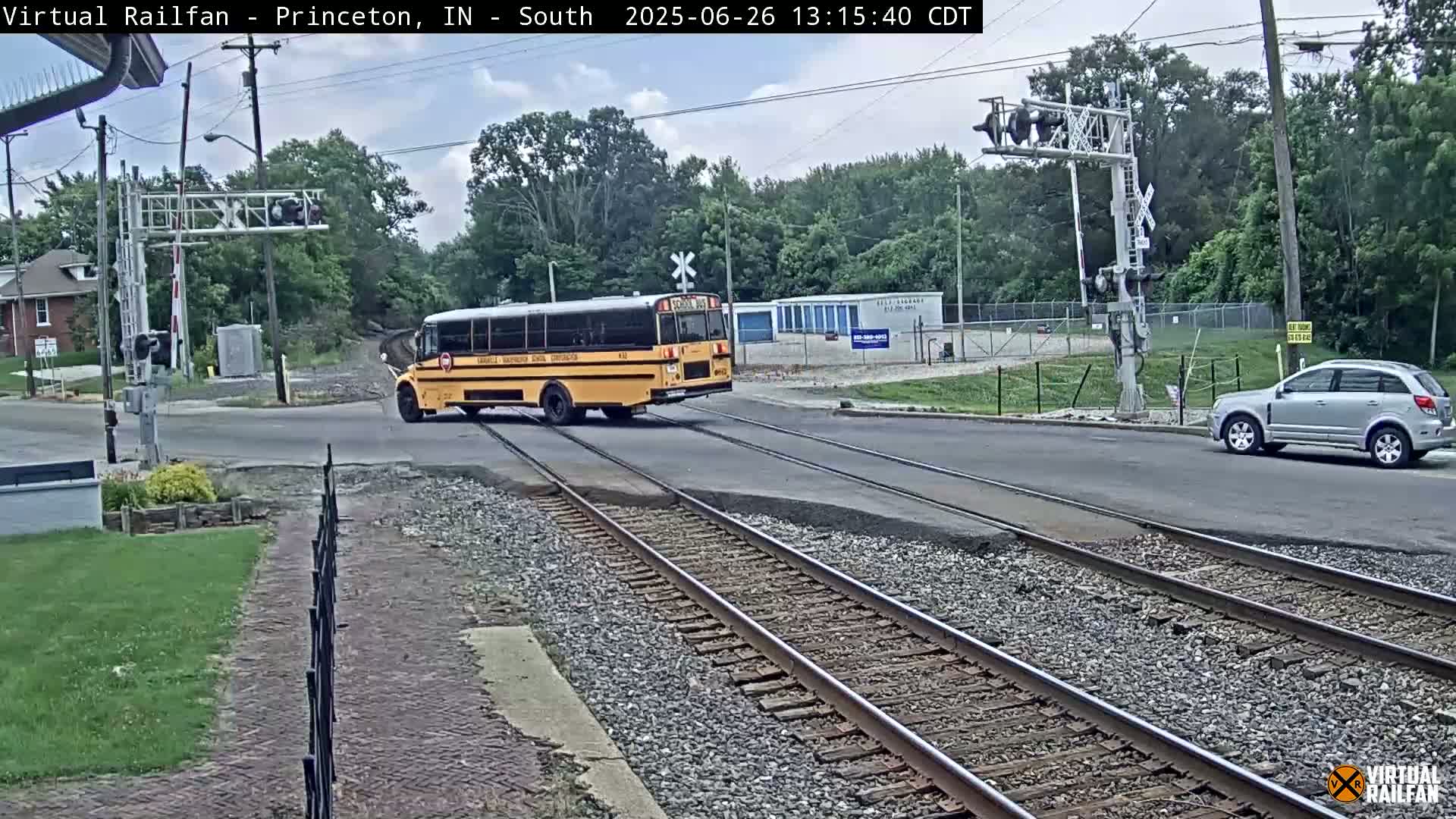 Princeton Railroad Crossing & Junction Live Cam - Princeton, Gibson, Indiana, USA