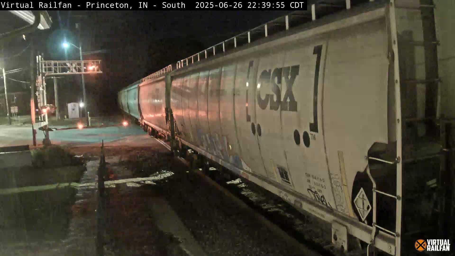 Princeton Railroad Crossing & Junction Live Cam - Princeton, Gibson, Indiana, USA