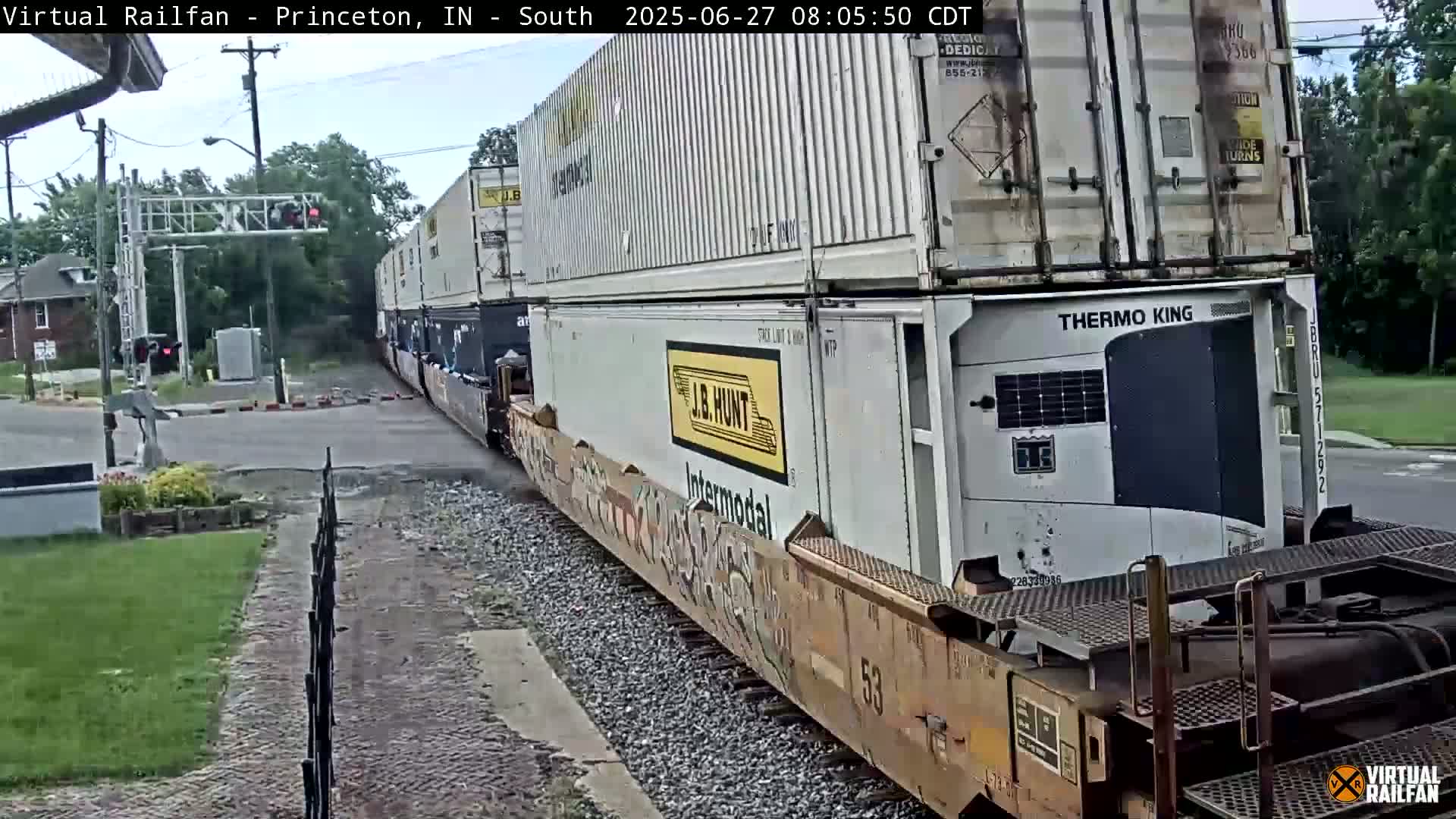 Princeton Railroad Crossing & Junction Live Cam - Princeton, Gibson, Indiana, USA