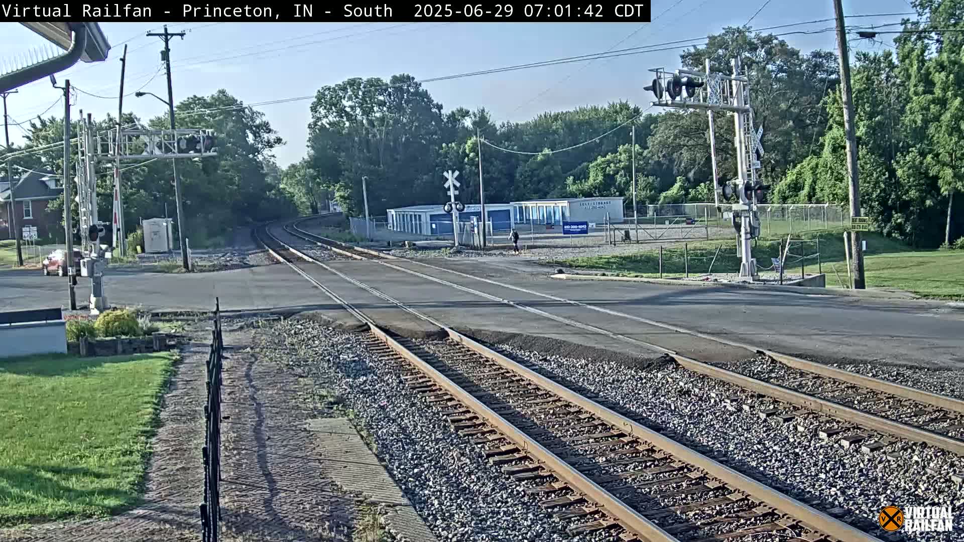 Princeton Railroad Crossing & Junction Live Cam - Princeton, Gibson, Indiana, USA