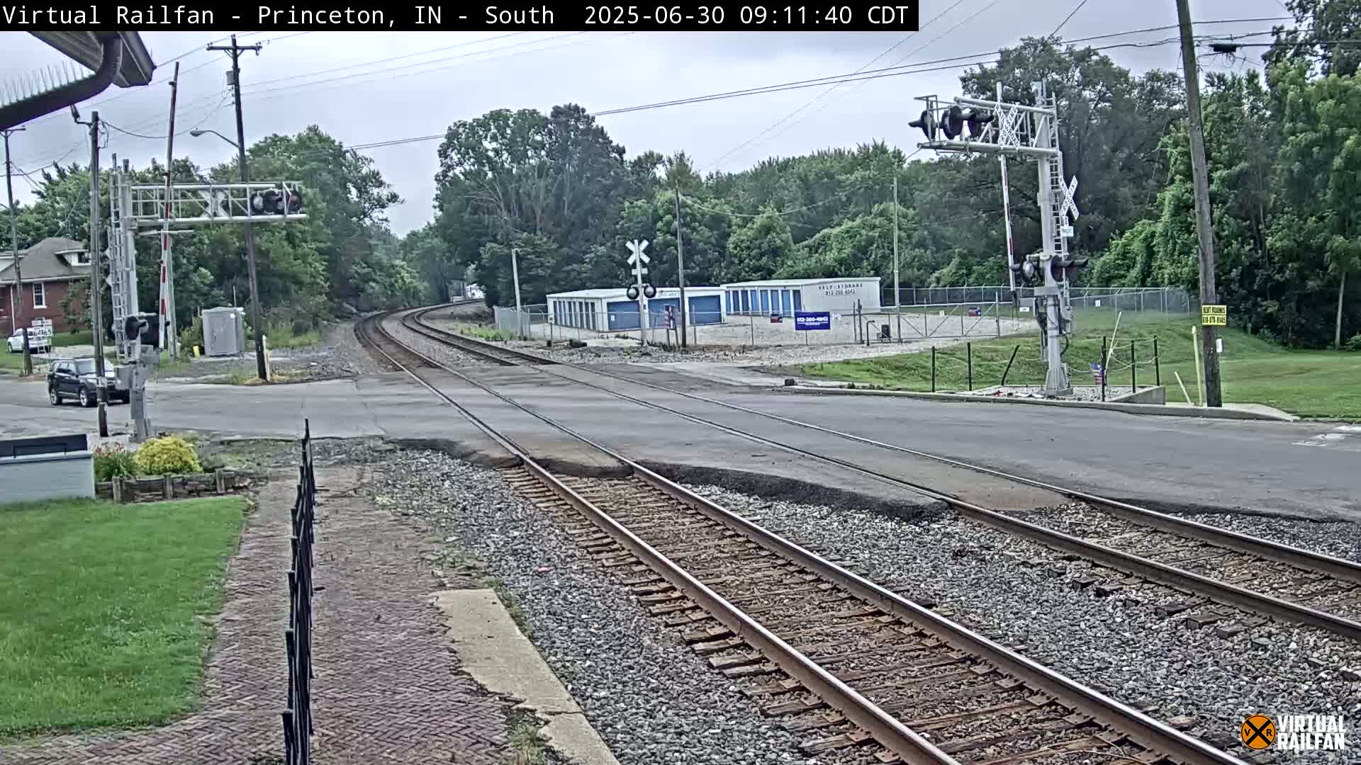Princeton Railroad Crossing & Junction Live Cam - Princeton, Gibson, Indiana, USA