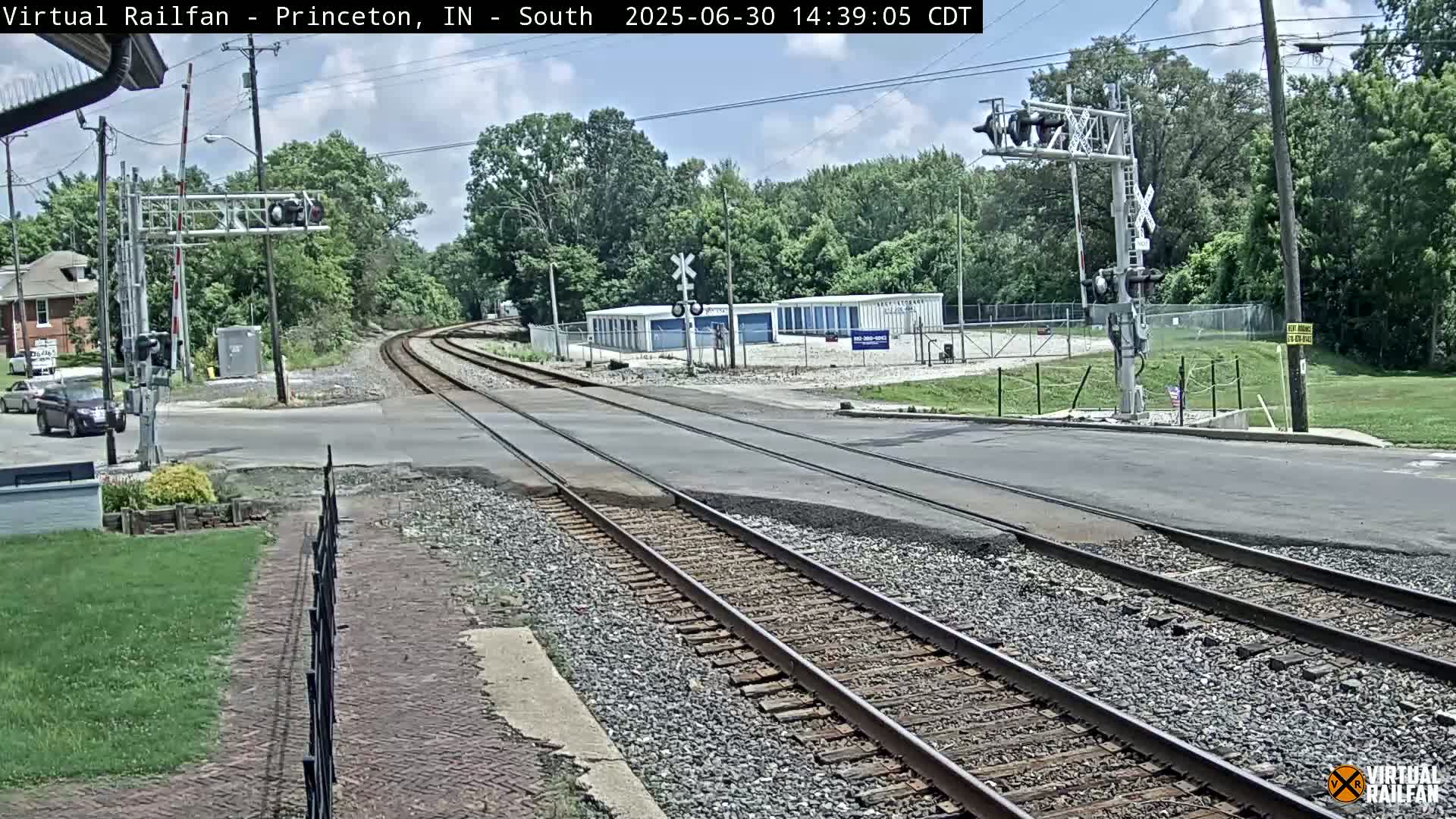 Princeton Railroad Crossing & Junction Live Cam - Princeton, Gibson, Indiana, USA