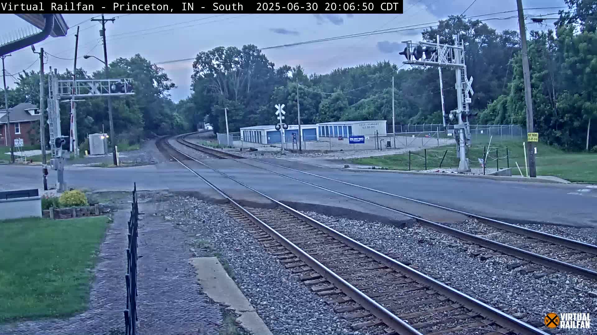 Princeton Railroad Crossing & Junction Live Cam - Princeton, Gibson, Indiana, USA