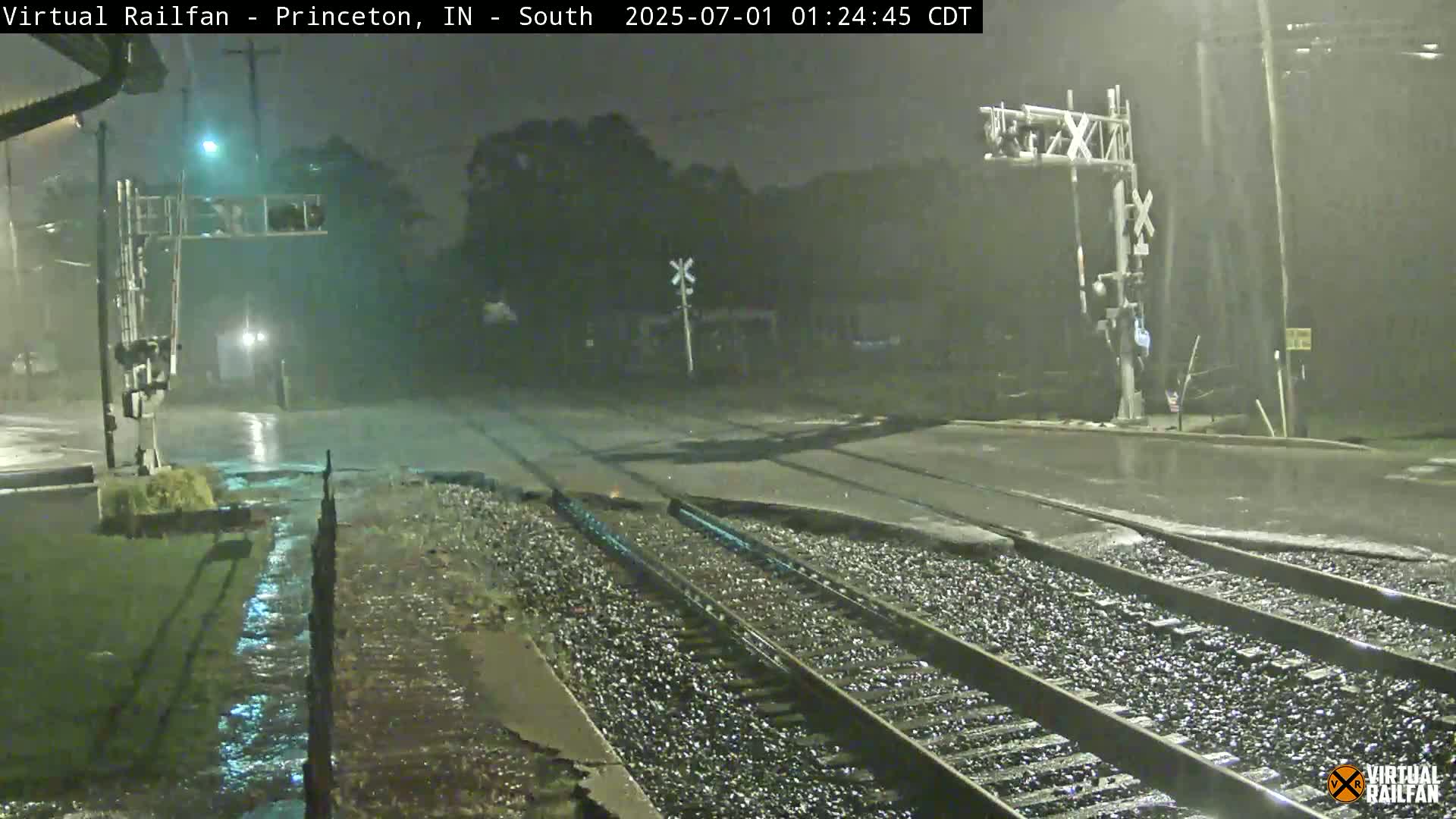 Princeton Railroad Crossing & Junction Live Cam - Princeton, Gibson, Indiana, USA