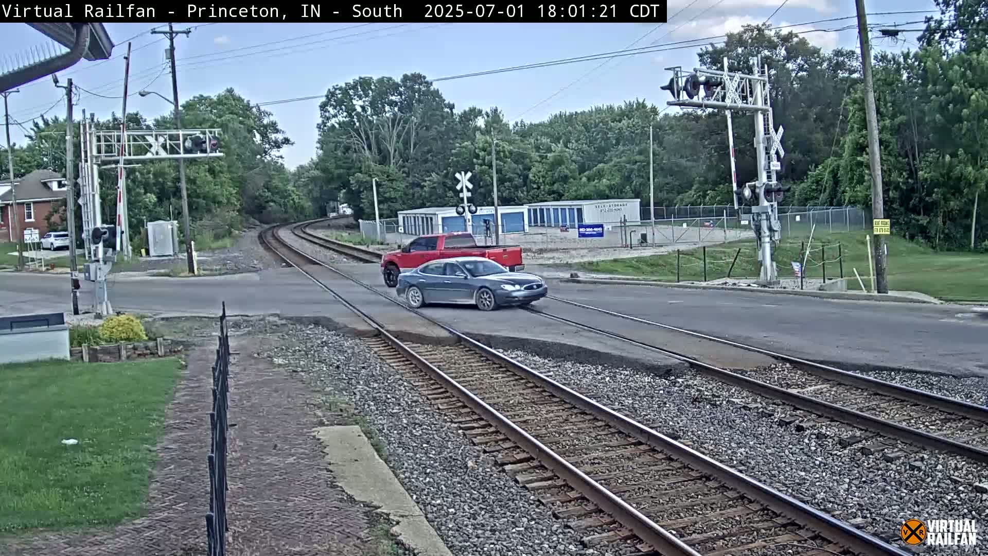Princeton Railroad Crossing & Junction Live Cam - Princeton, Gibson, Indiana, USA