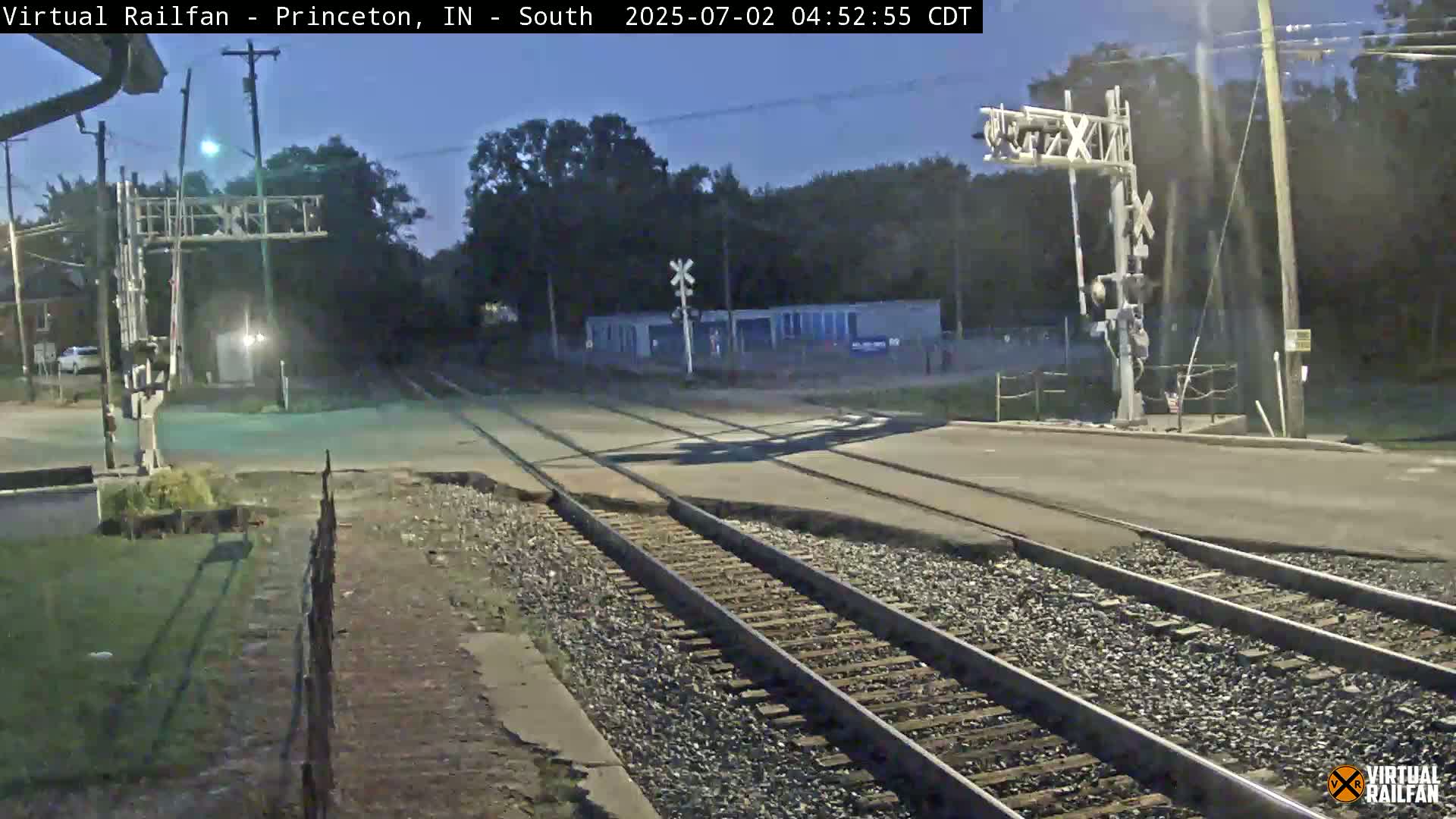 Princeton Railroad Crossing & Junction Live Cam - Princeton, Gibson, Indiana, USA