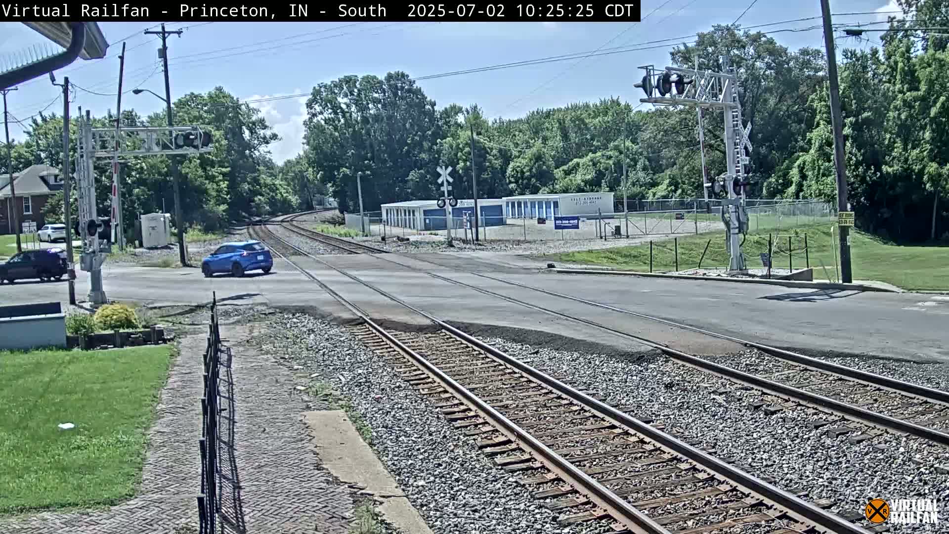 Princeton Railroad Crossing & Junction Live Cam - Princeton, Gibson, Indiana, USA